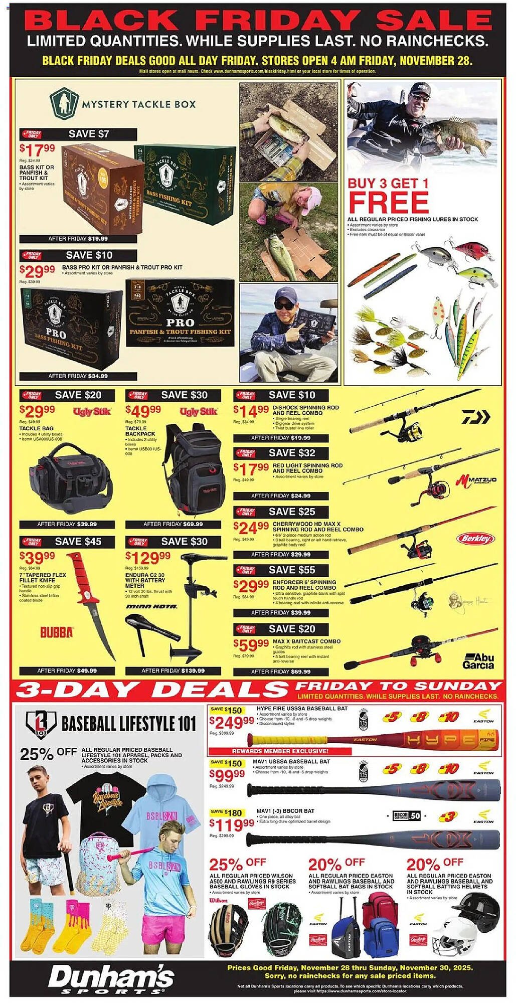 Dunham&#039;s Sports weekly ad
