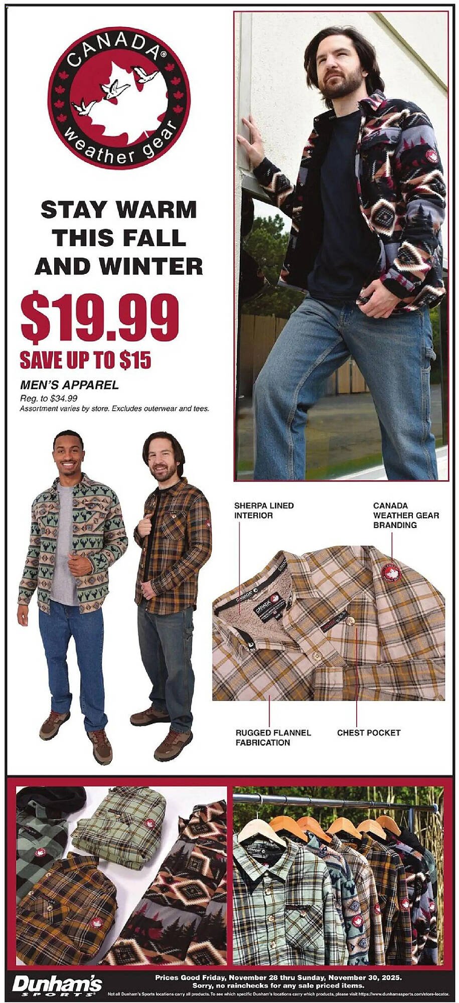 Dunham&#039;s Sports weekly ad