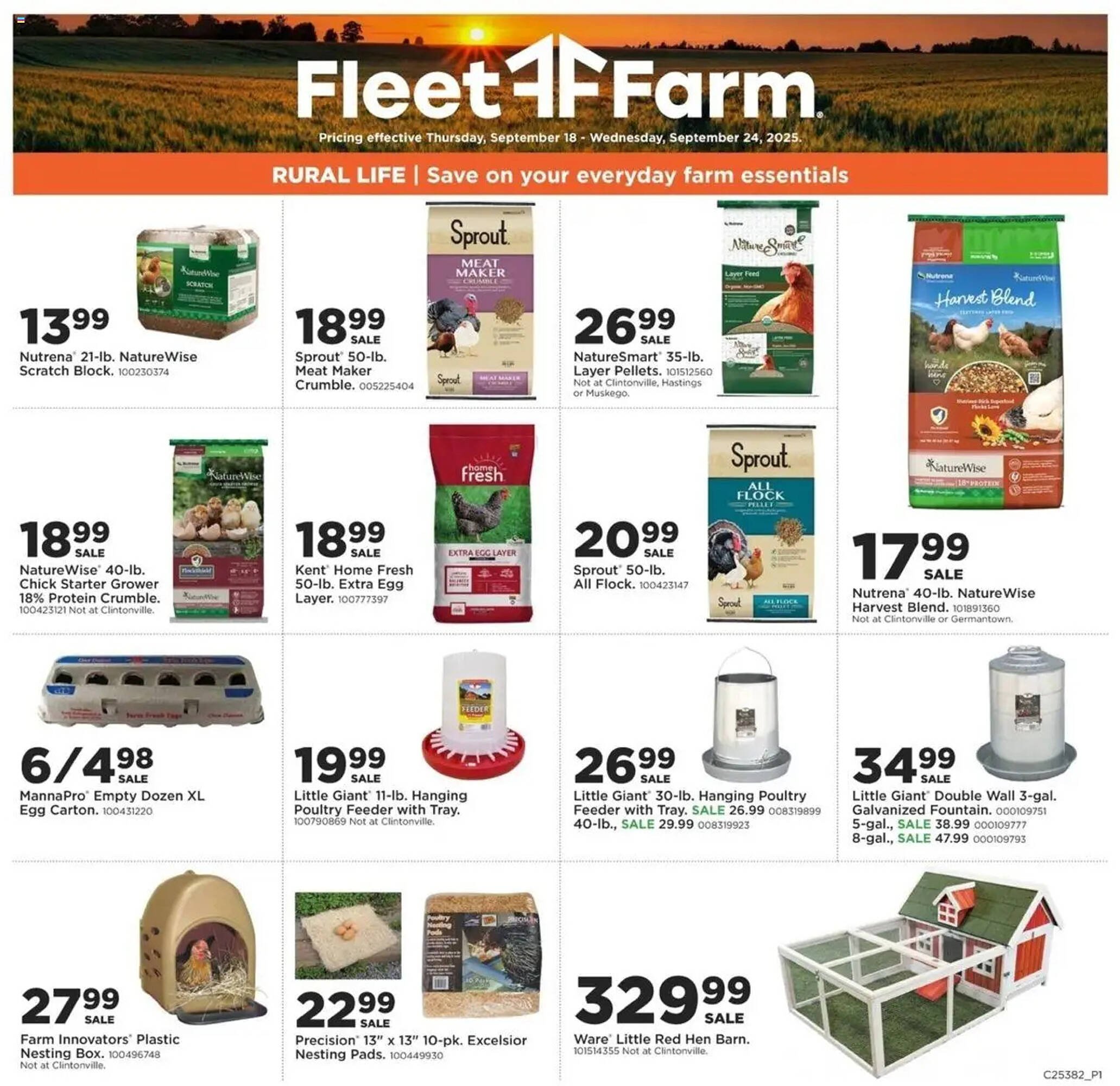 Mills Fleet Farm weekly ad (2025-09-18 - 2025-09-24) | 1