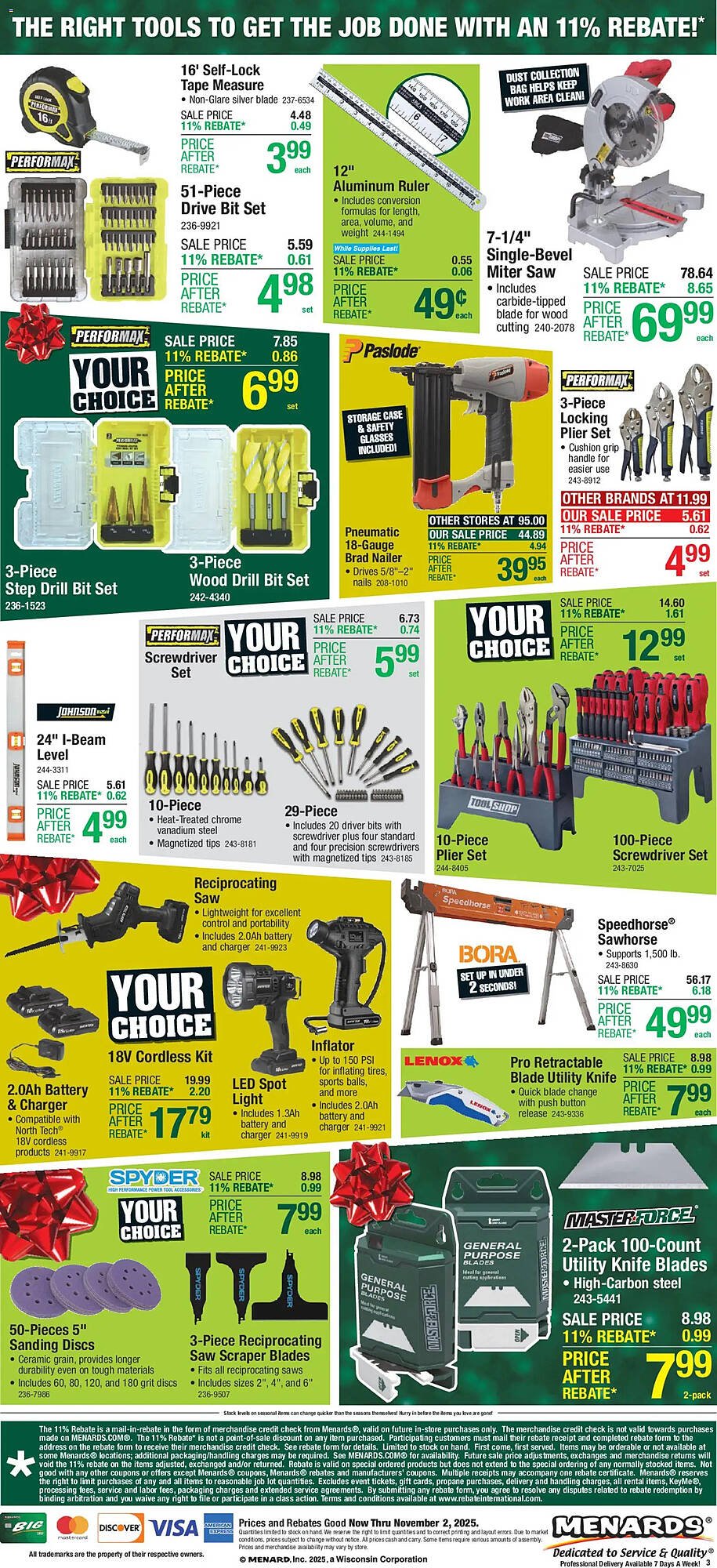 Menards weekly ad (2025-10-23 - 2025-11-02) | 3