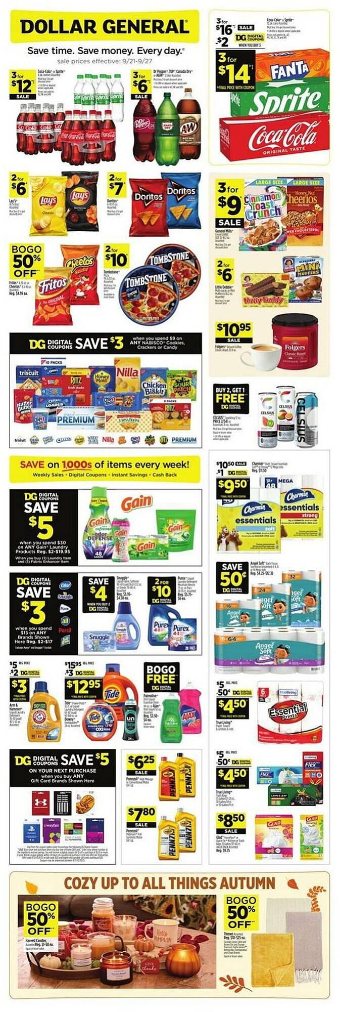 Dollar General weekly ad (2025-09-21 - 2025-10-18) | 1