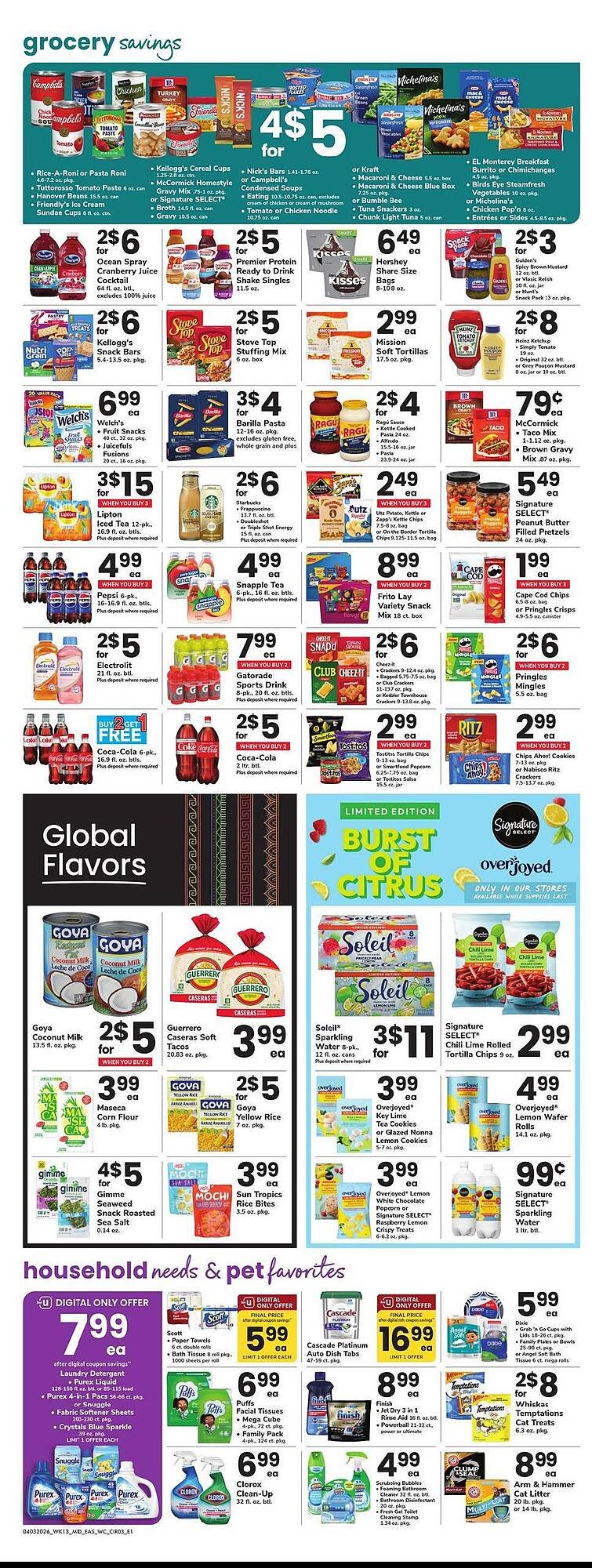 Safeway weekly ad