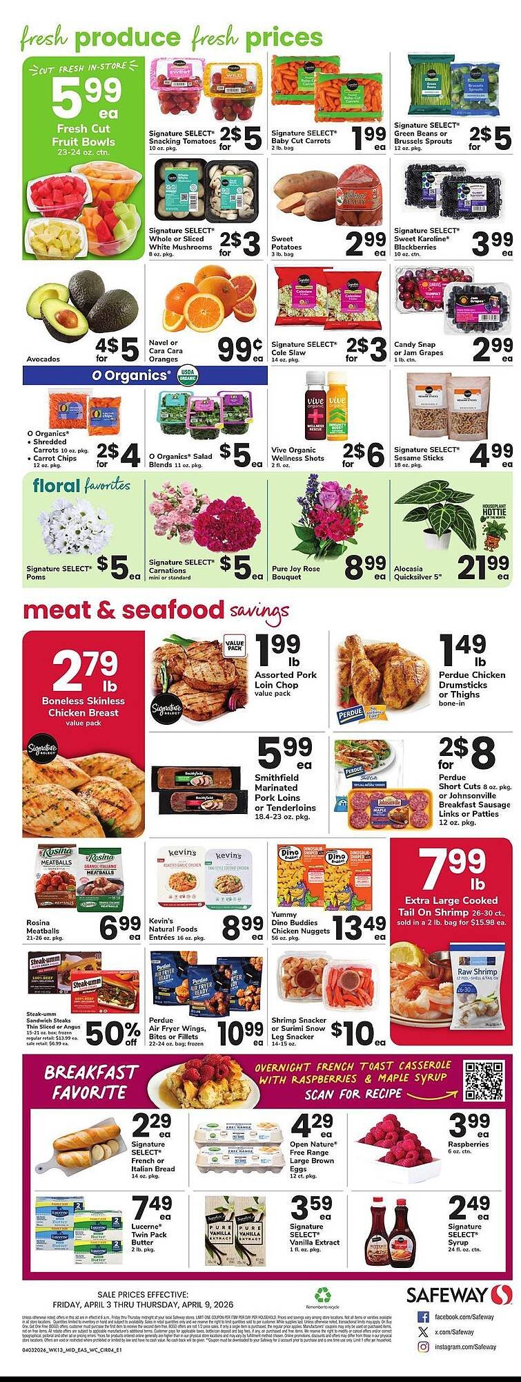 Safeway weekly ad