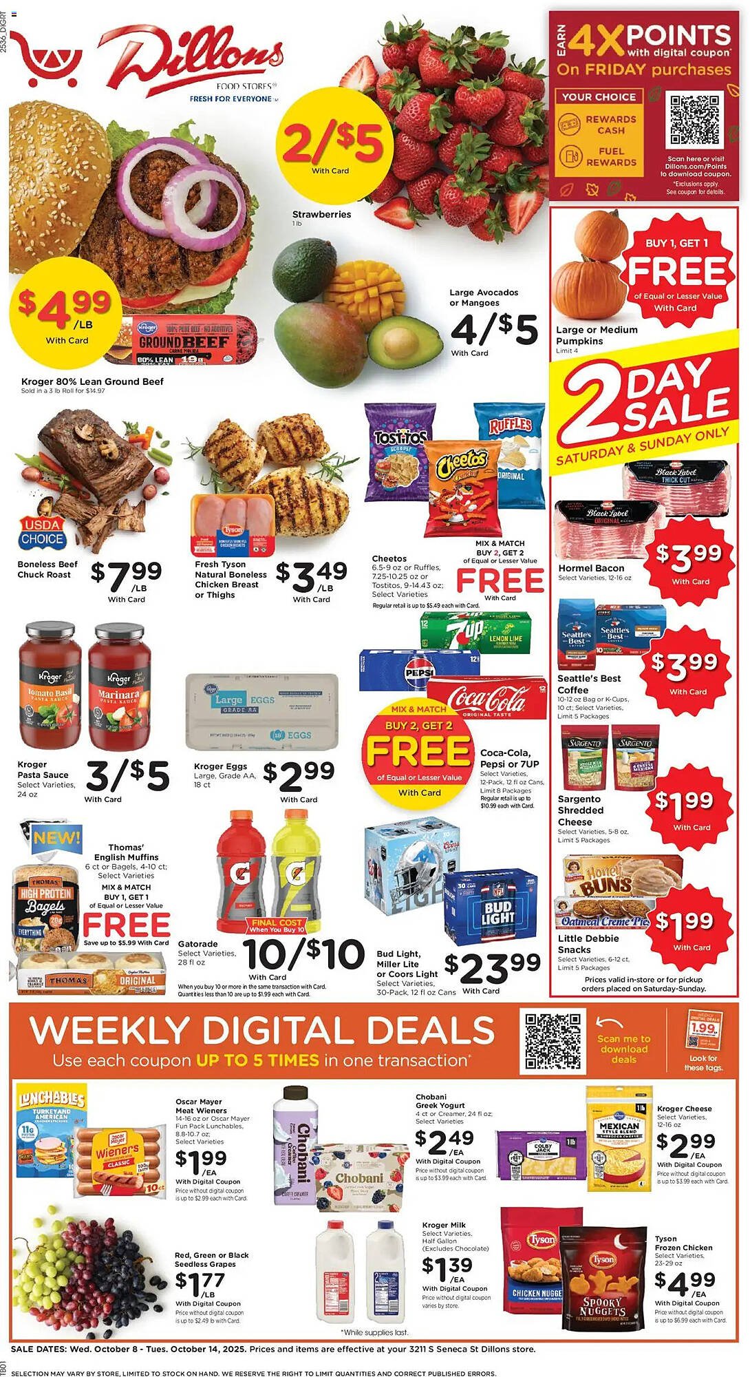 Dillons weekly ad (2025-10-08 - 2025-10-15) | 1