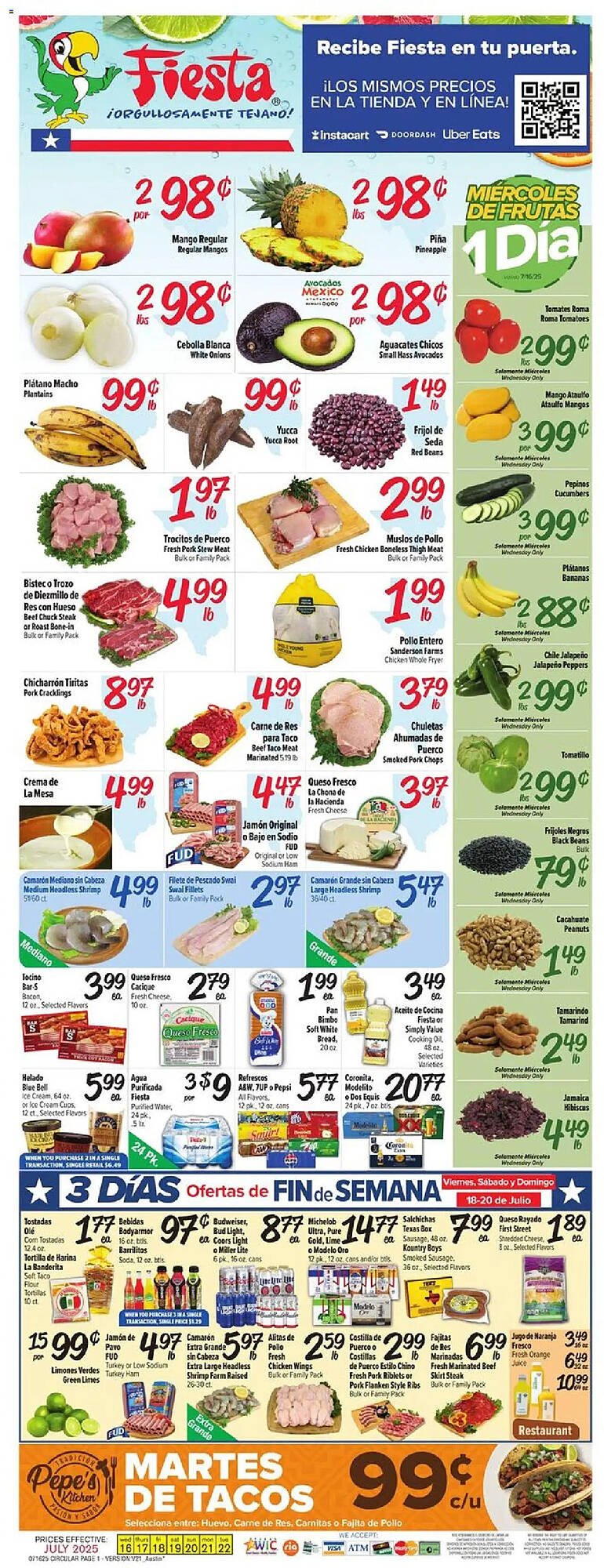 Fiesta Mart Weekly Ad (2025-07-16 - 2025-07-23) | 1