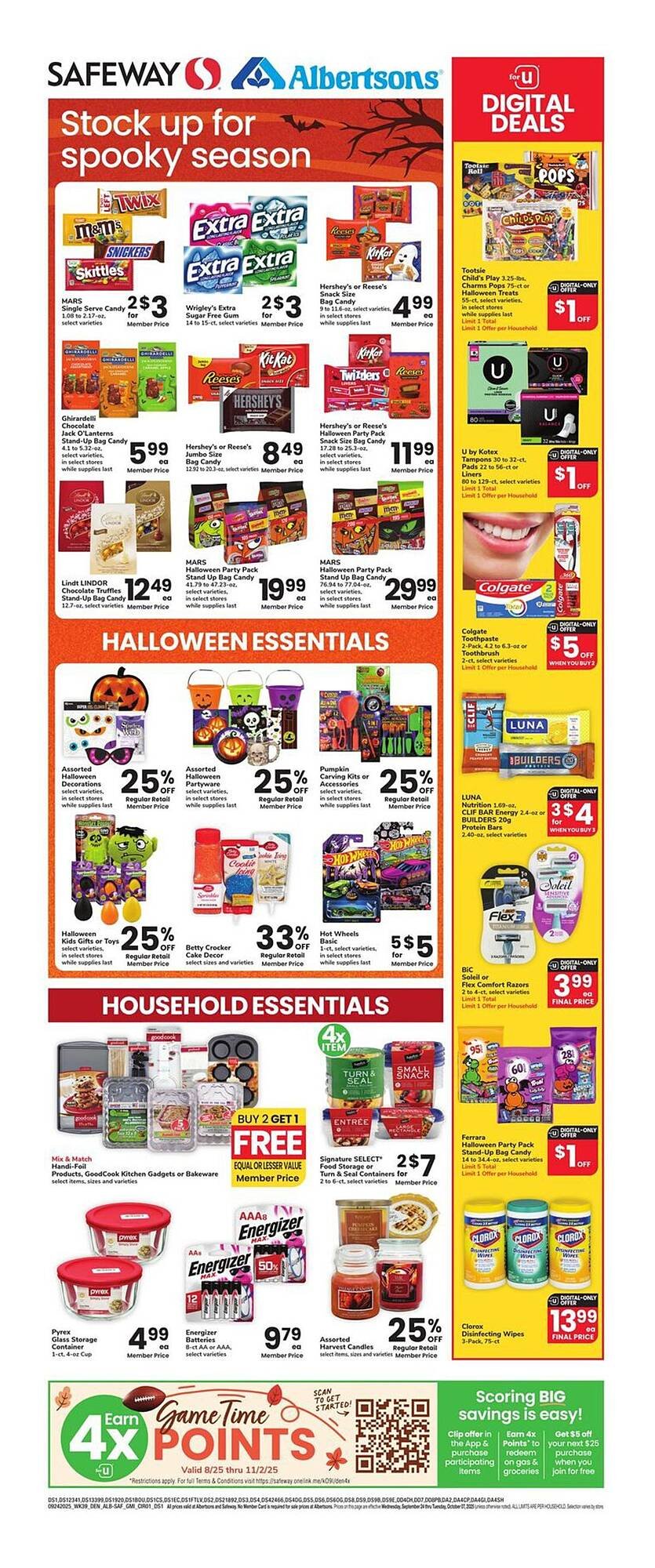 Albertsons weekly ad (2025-09-24 - 2025-10-07) | 1