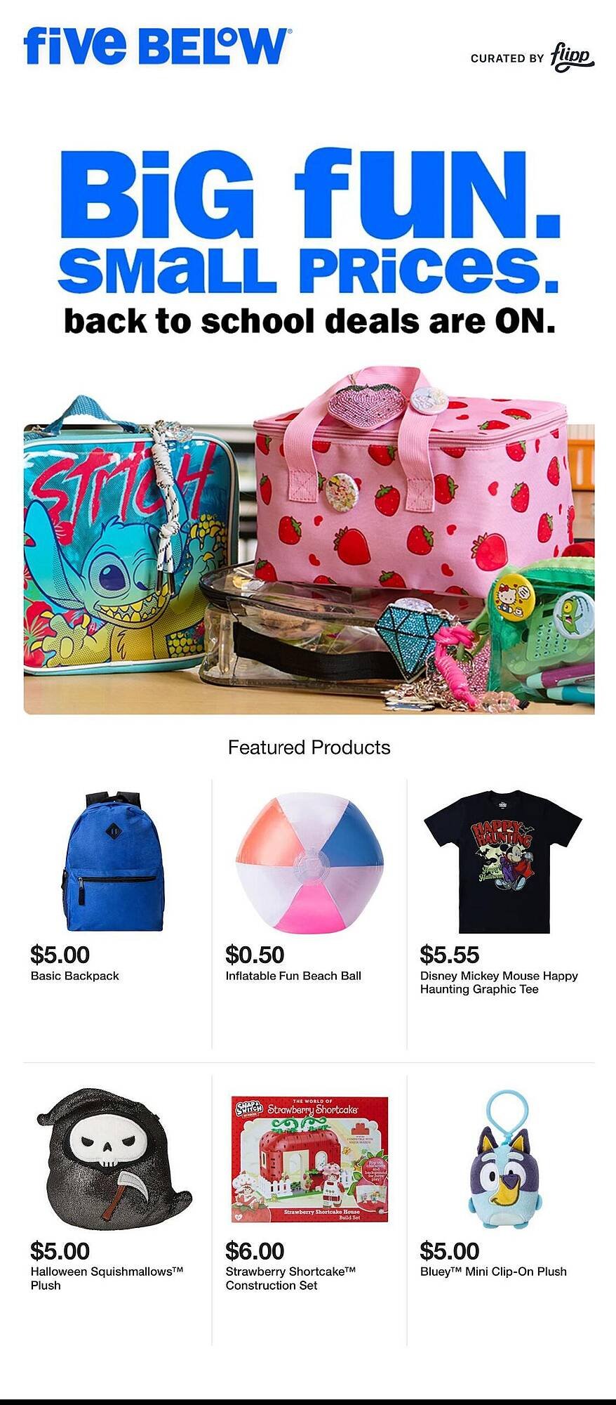 Five Below Weekly Ad (2025-08-05 - 2025-08-11) | 1