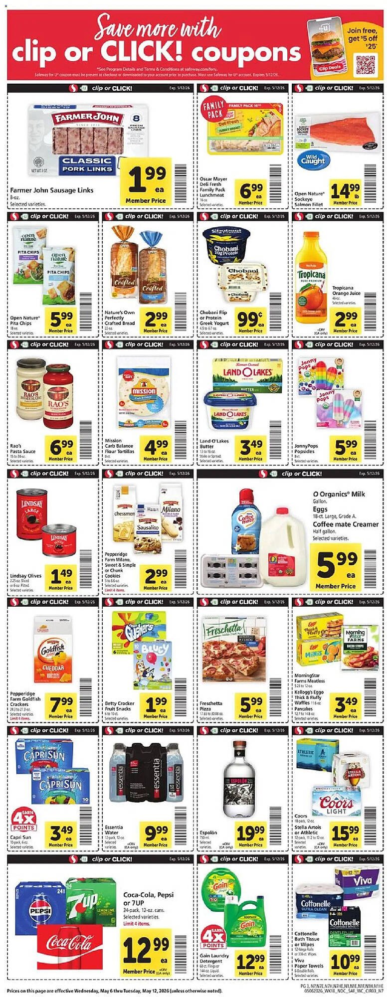 Safeway weekly ad