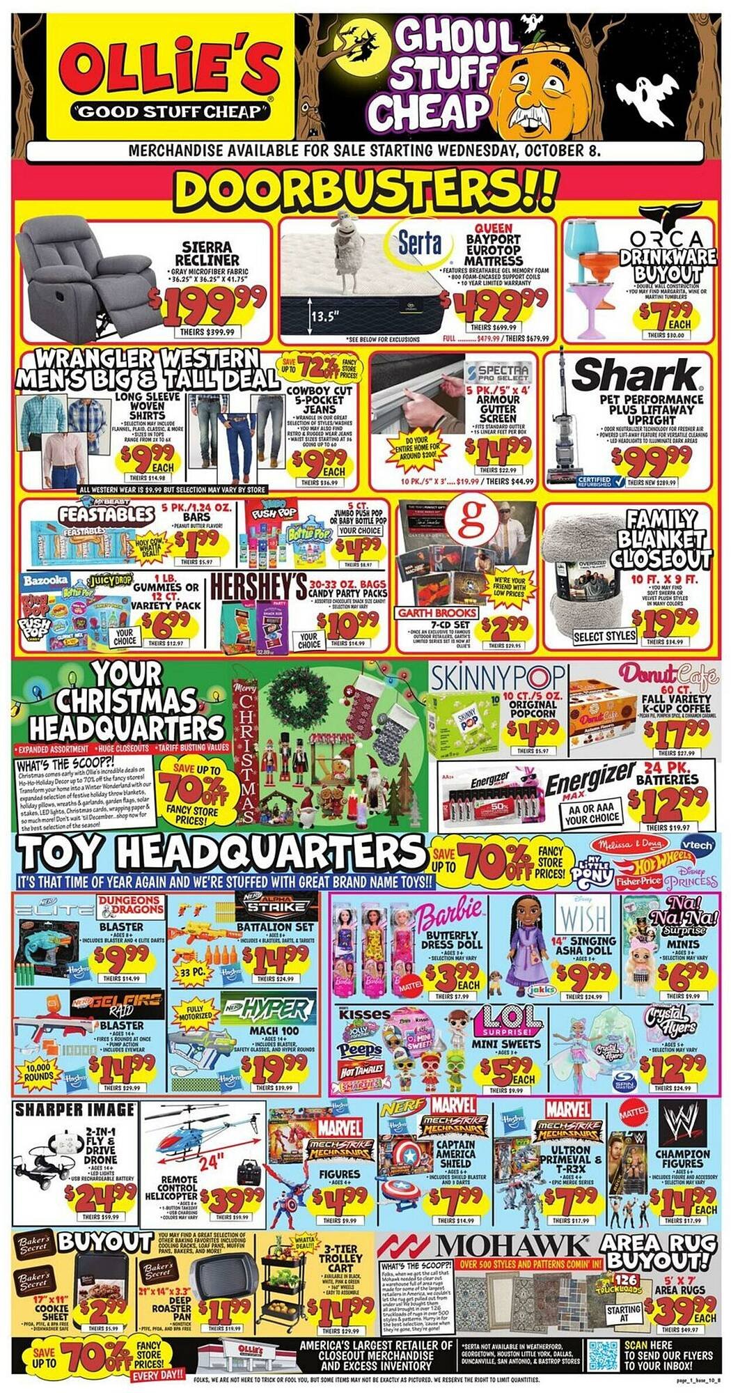 Ollie&#039;s weekly ad (2025-10-08 - 2025-10-15) | 1