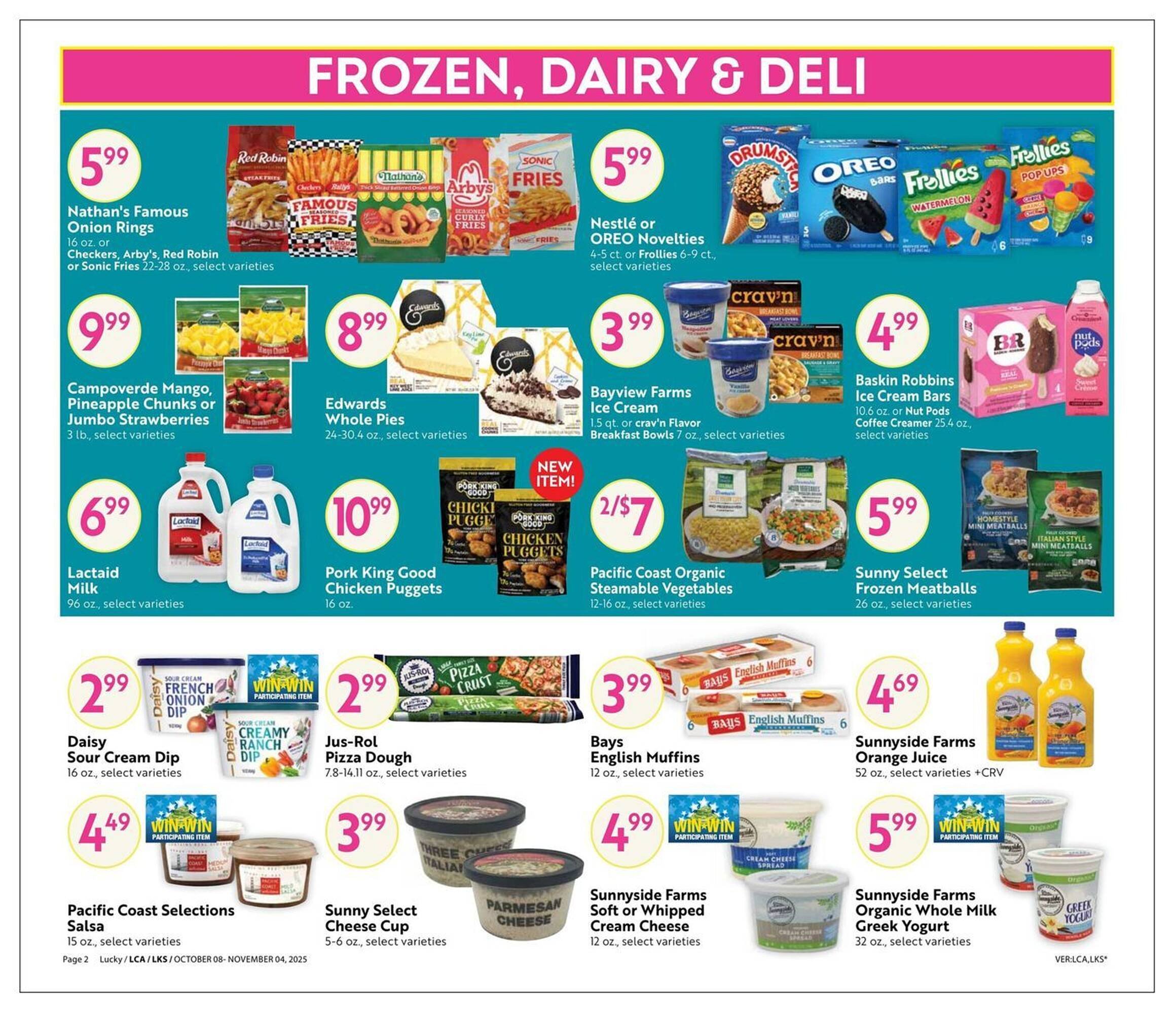 Lucky Supermarkets weekly ad (2025-10-08 - 2025-11-04) | 2