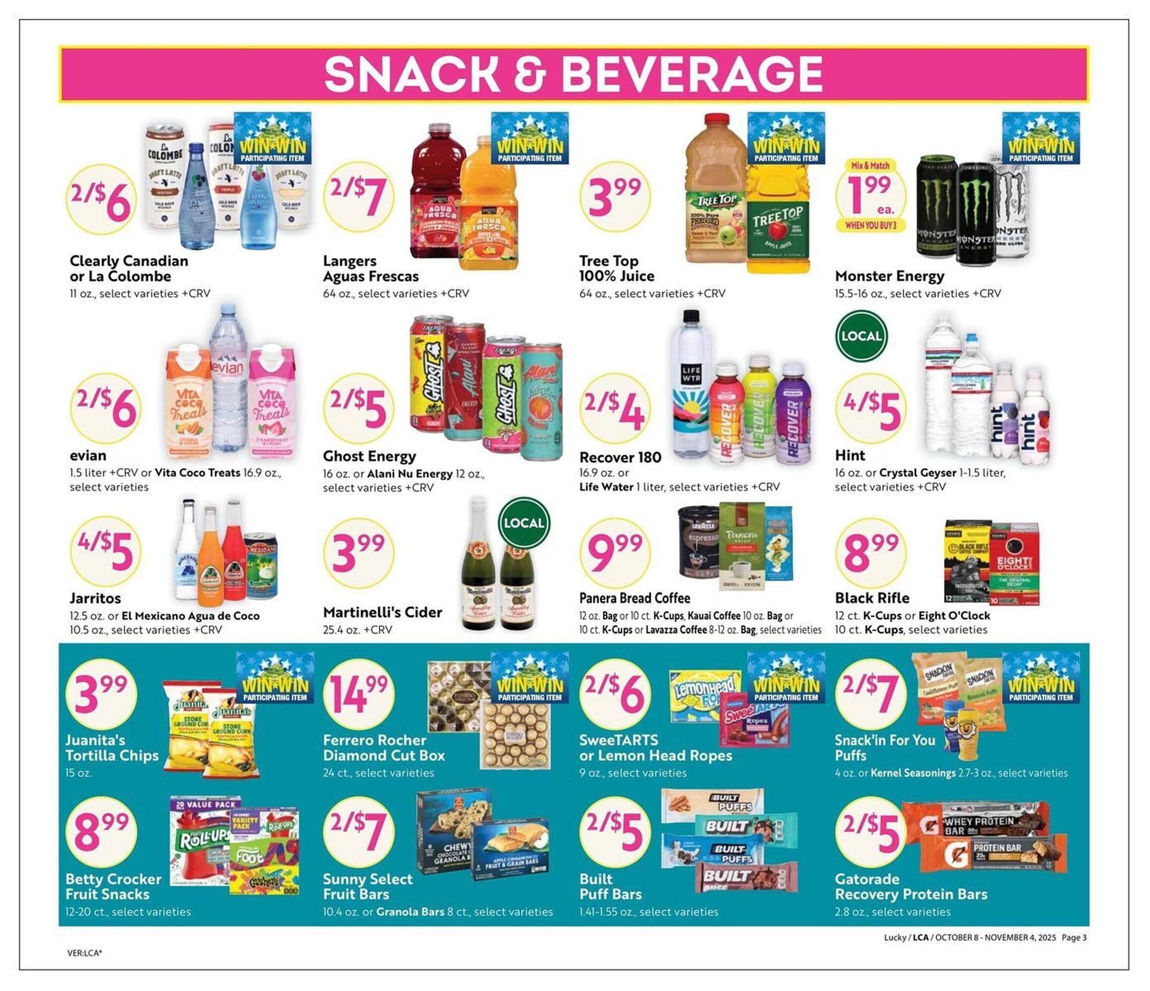 Lucky Supermarkets weekly ad (2025-10-08 - 2025-11-04) | 3