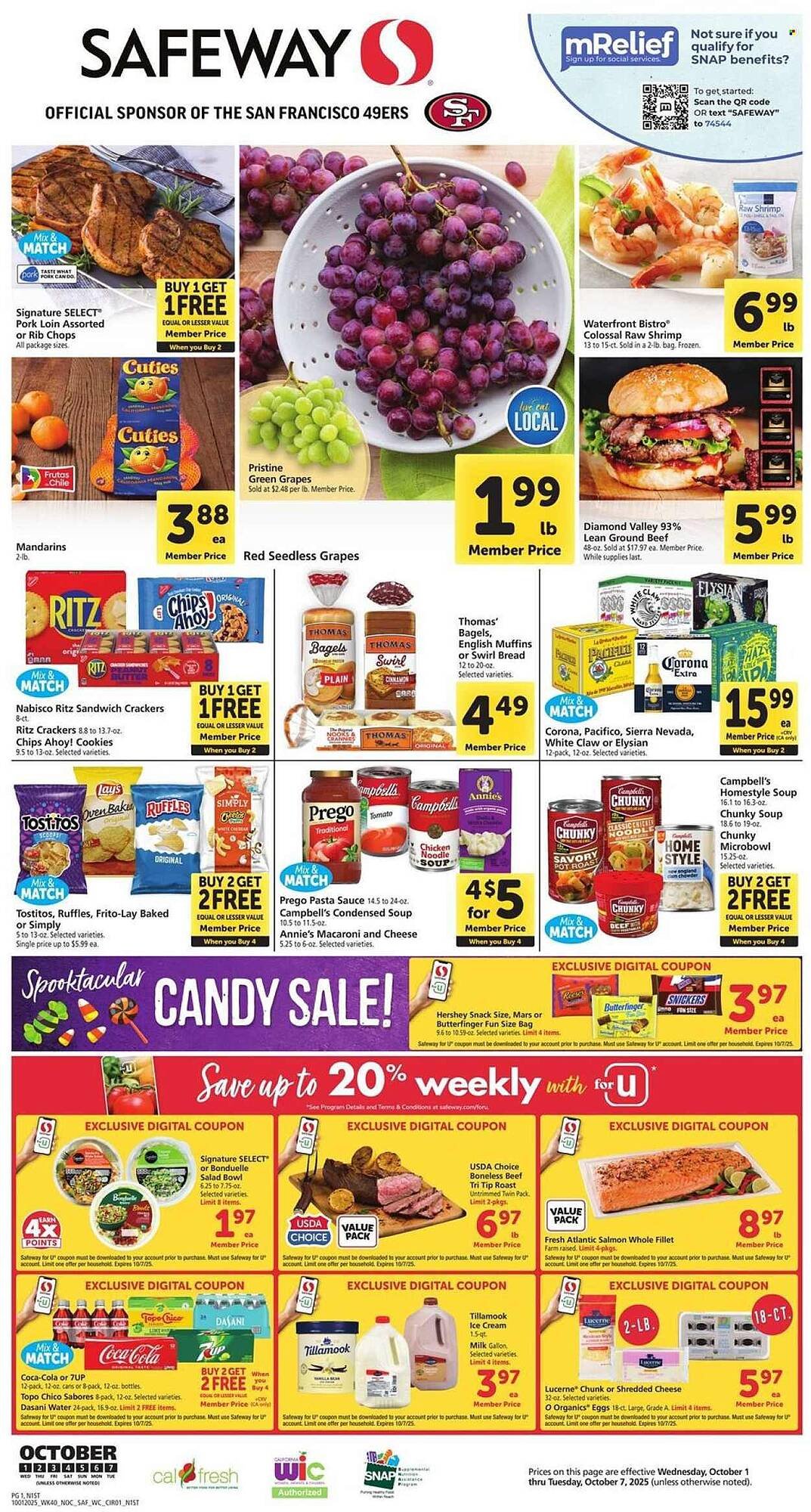 Safeway weekly ad (2025-10-01 - 2025-10-07) | 1