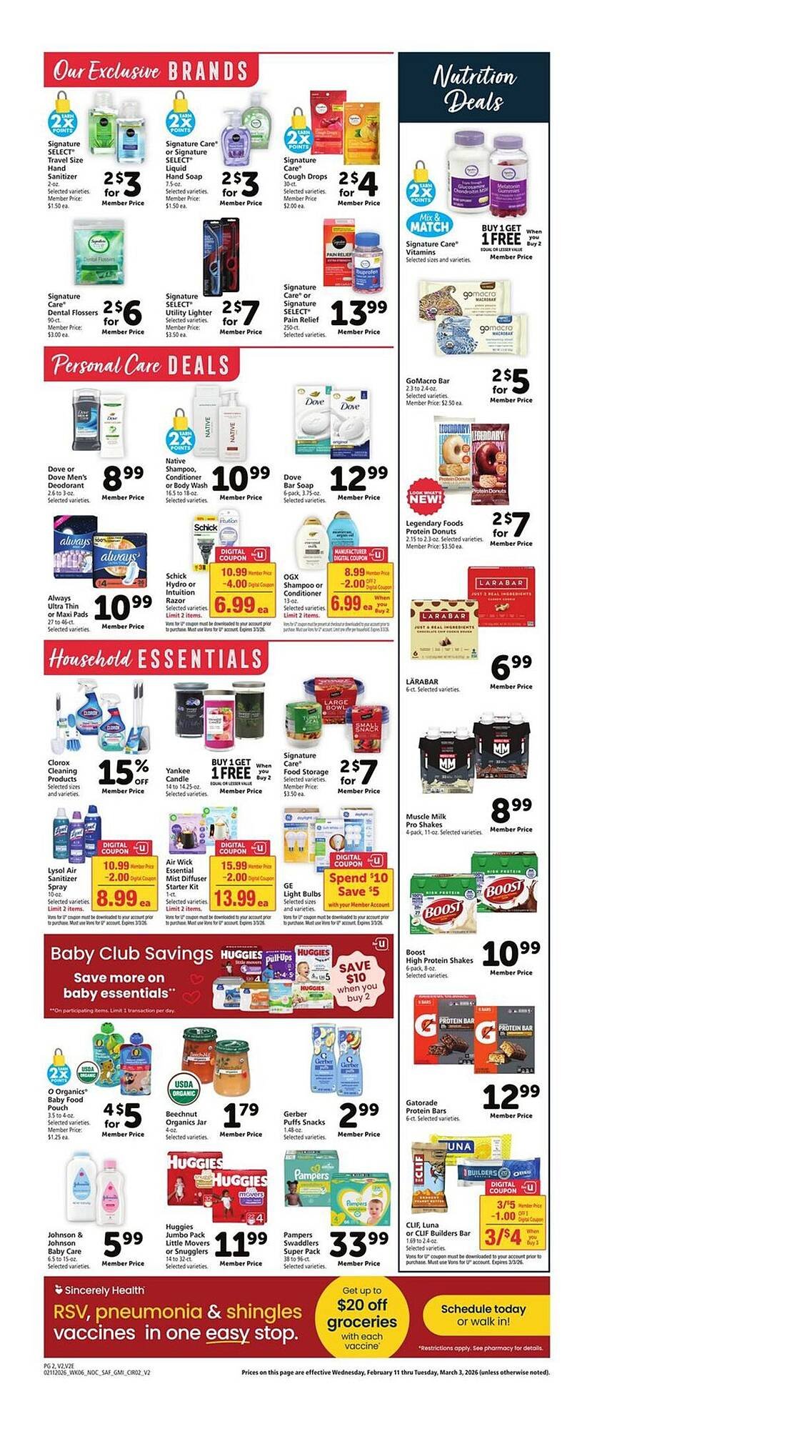 Vons weekly ad