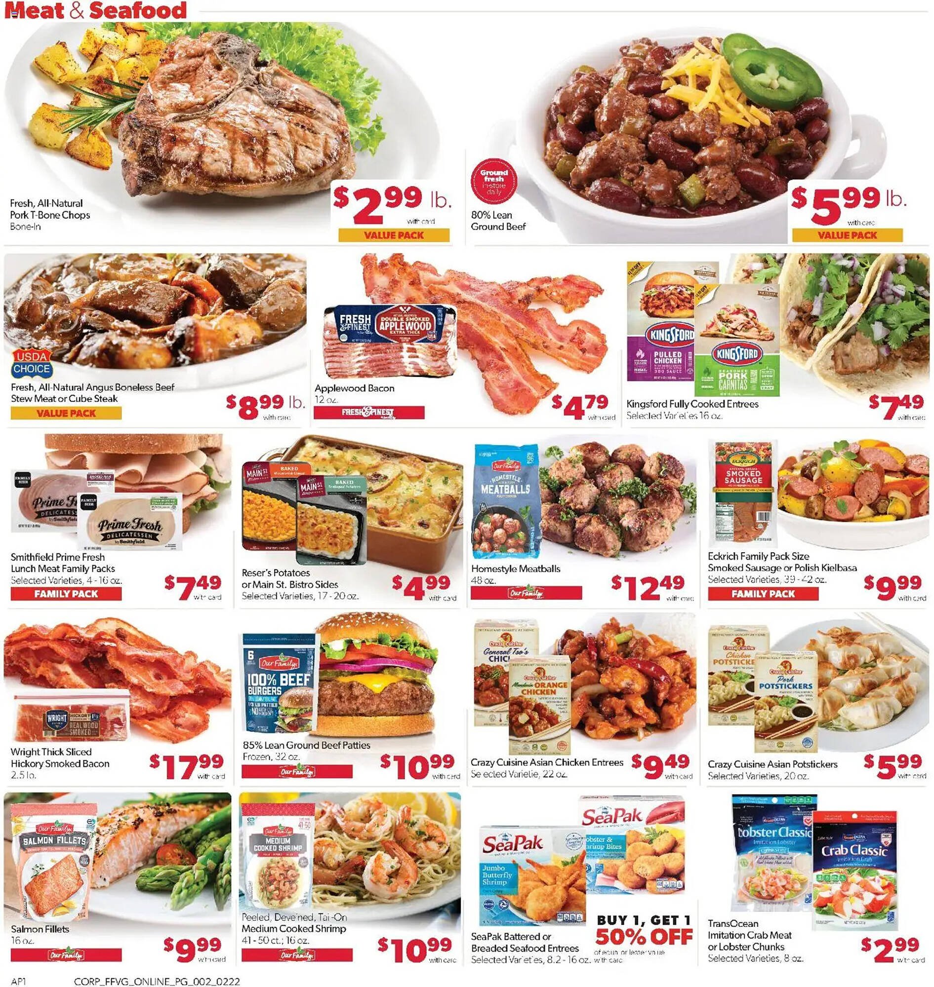 Family Fare weekly ad