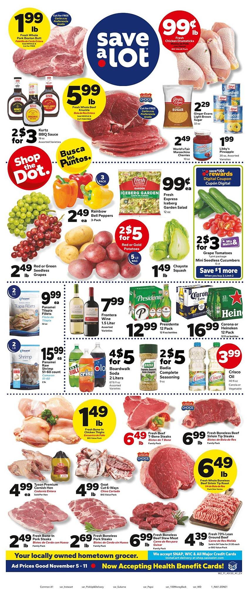 Save a Lot weekly ad (2025-11-05 - 2025-11-11) | 1