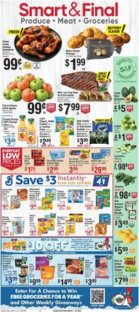 Smart &amp; Final weekly ad
