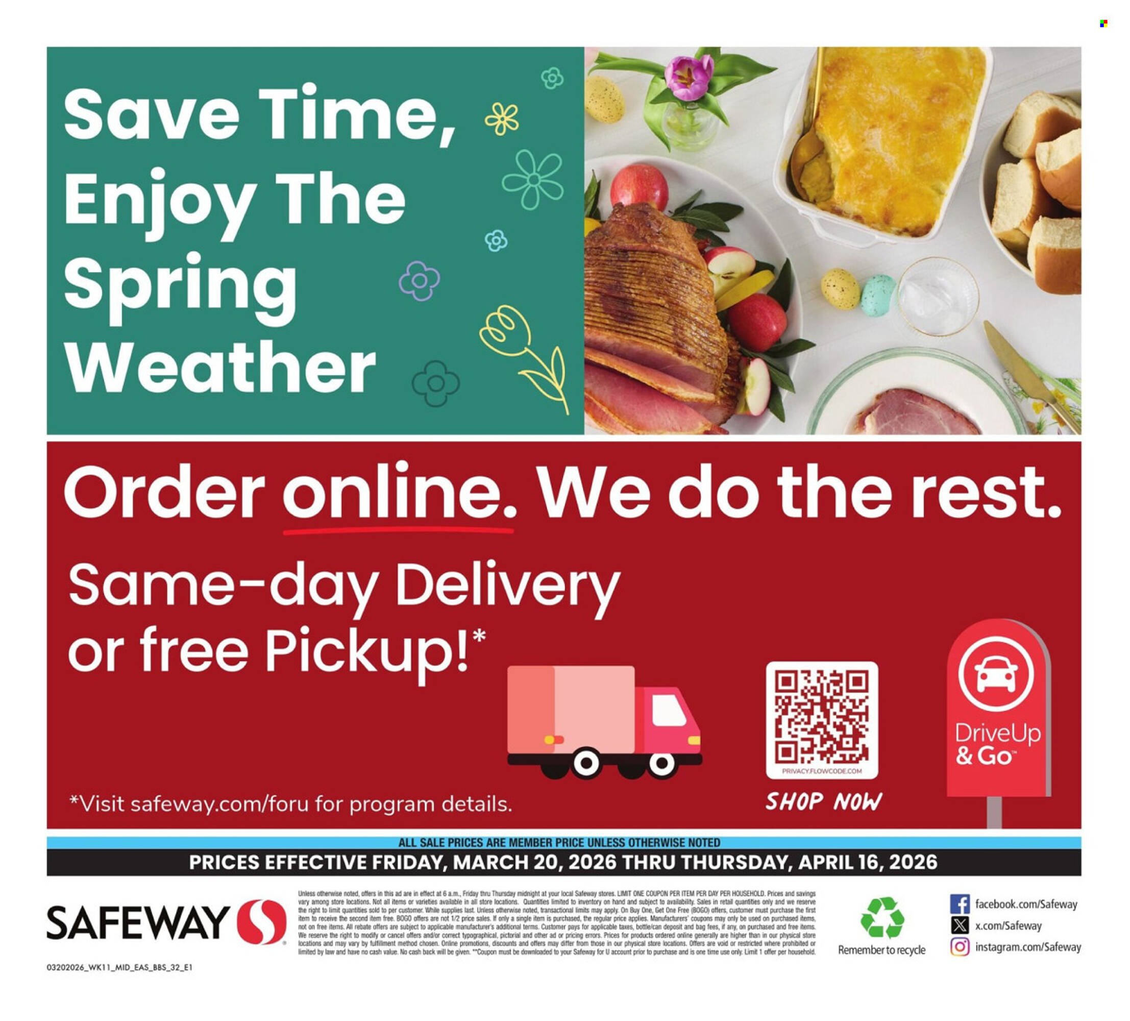 Safeway weekly ad