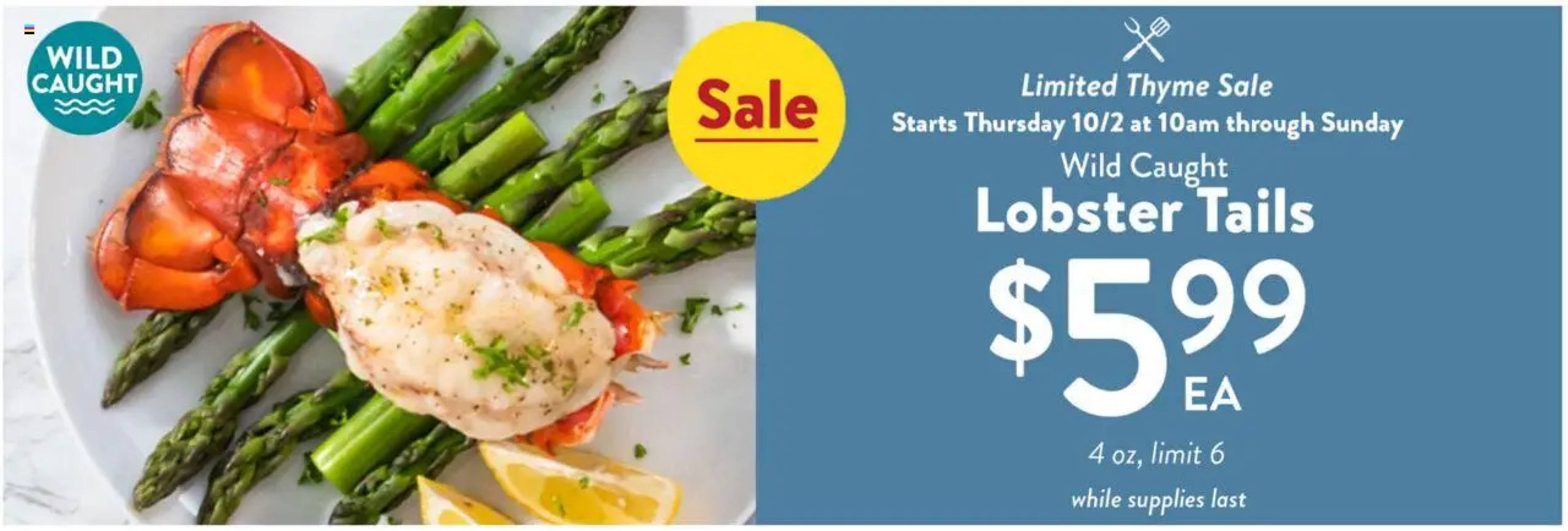 Fresh Thyme weekly ad (2025-10-01 - 2025-10-07) | 1