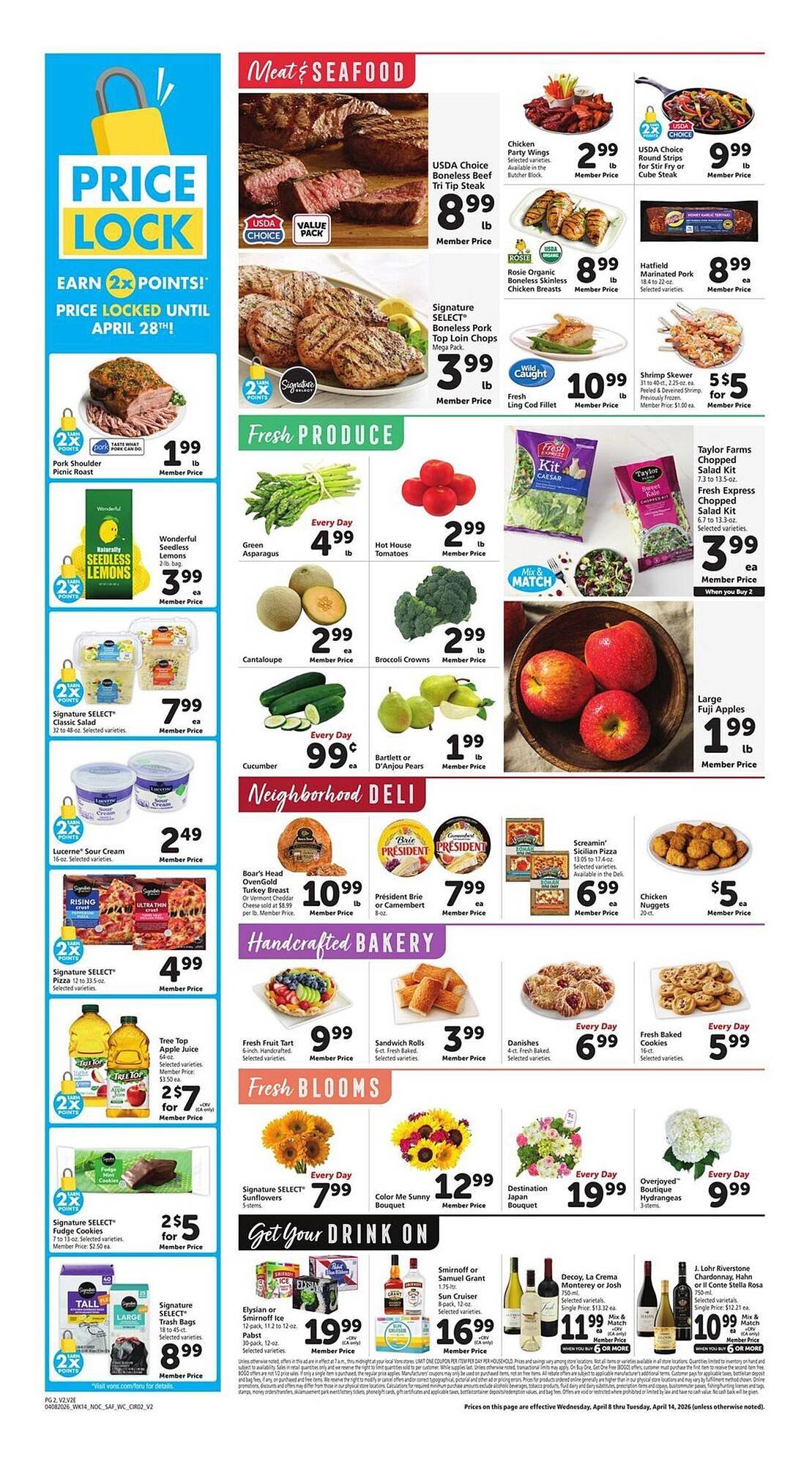 Vons weekly ad