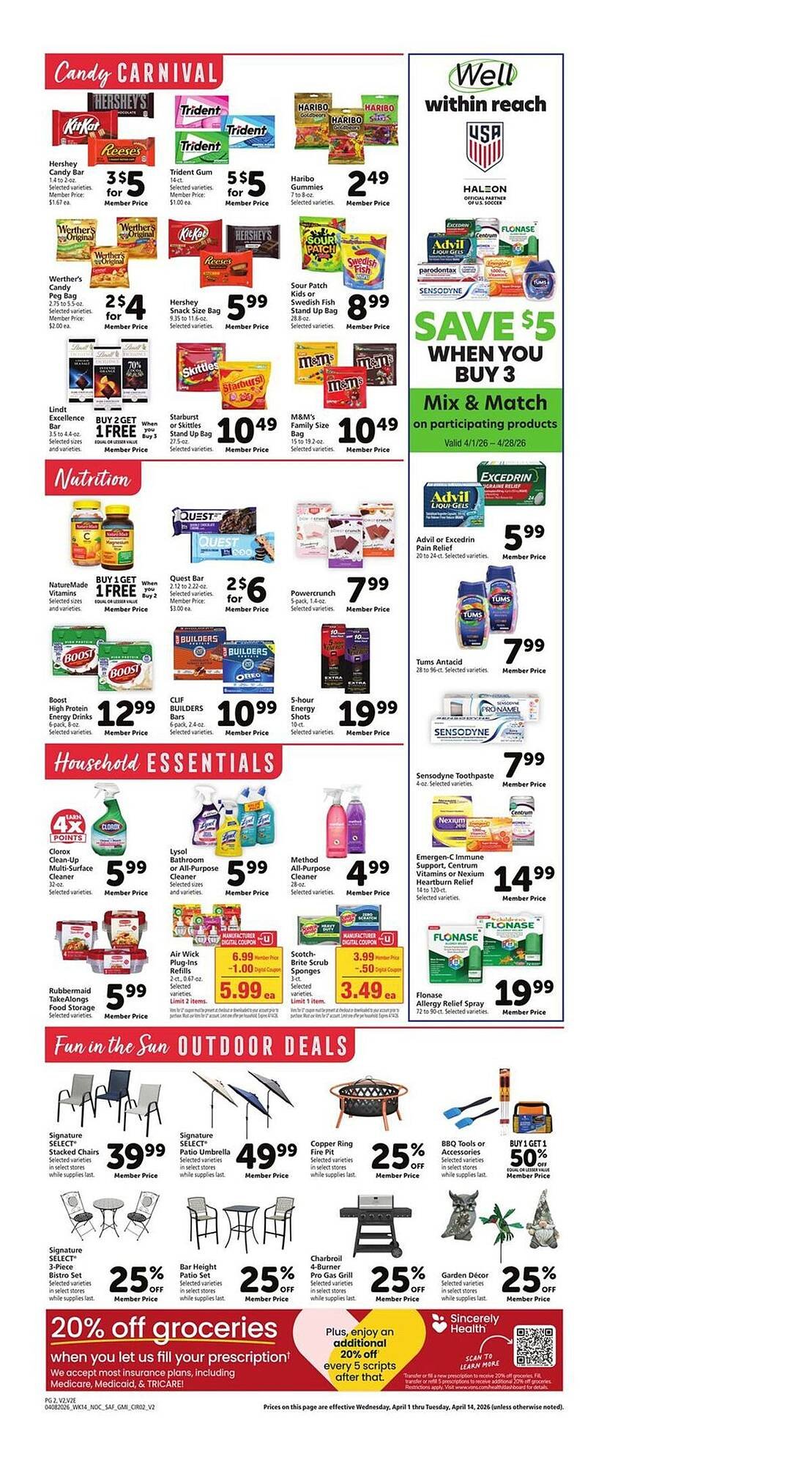 Vons weekly ad
