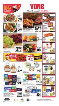 Vons weekly ad