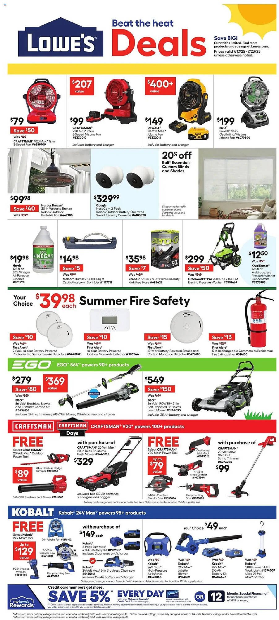 Lowe&#039;s Weekly Ad (2025-07-17 - 2025-07-24) | 1