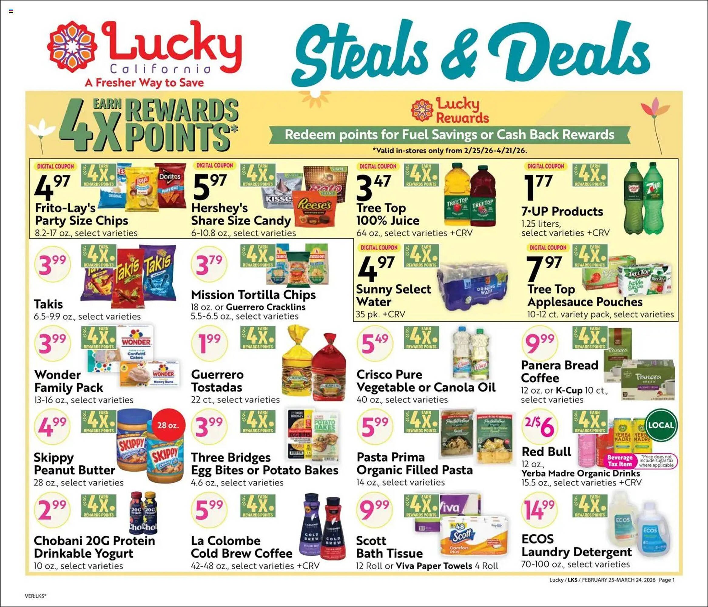 Lucky Supermarkets weekly ad