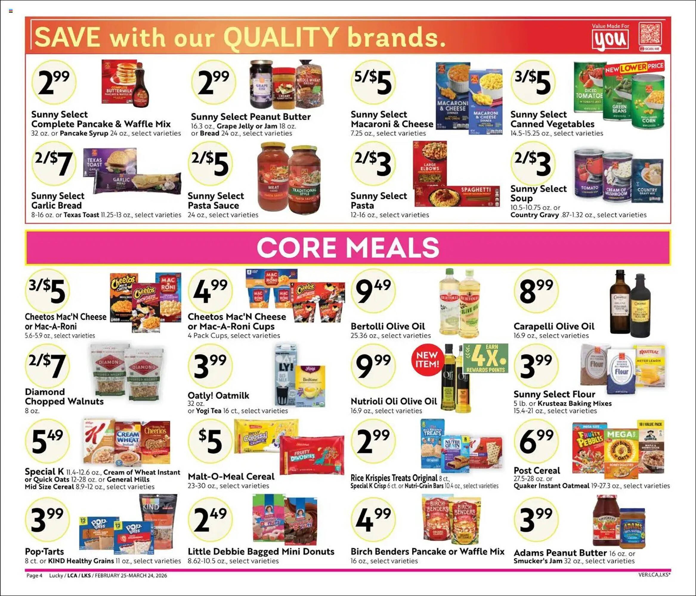 Lucky Supermarkets weekly ad