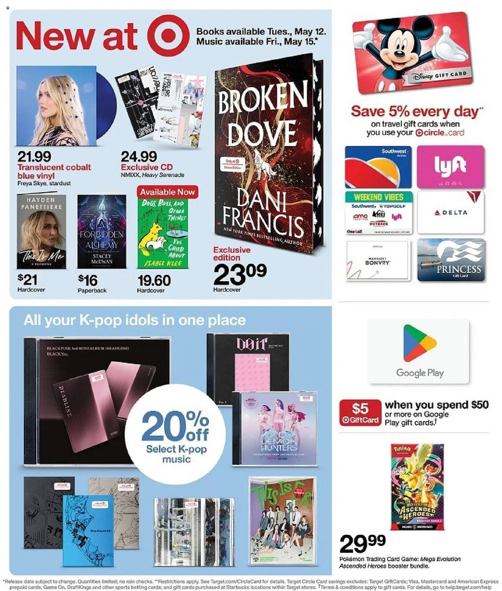 Target weekly ad