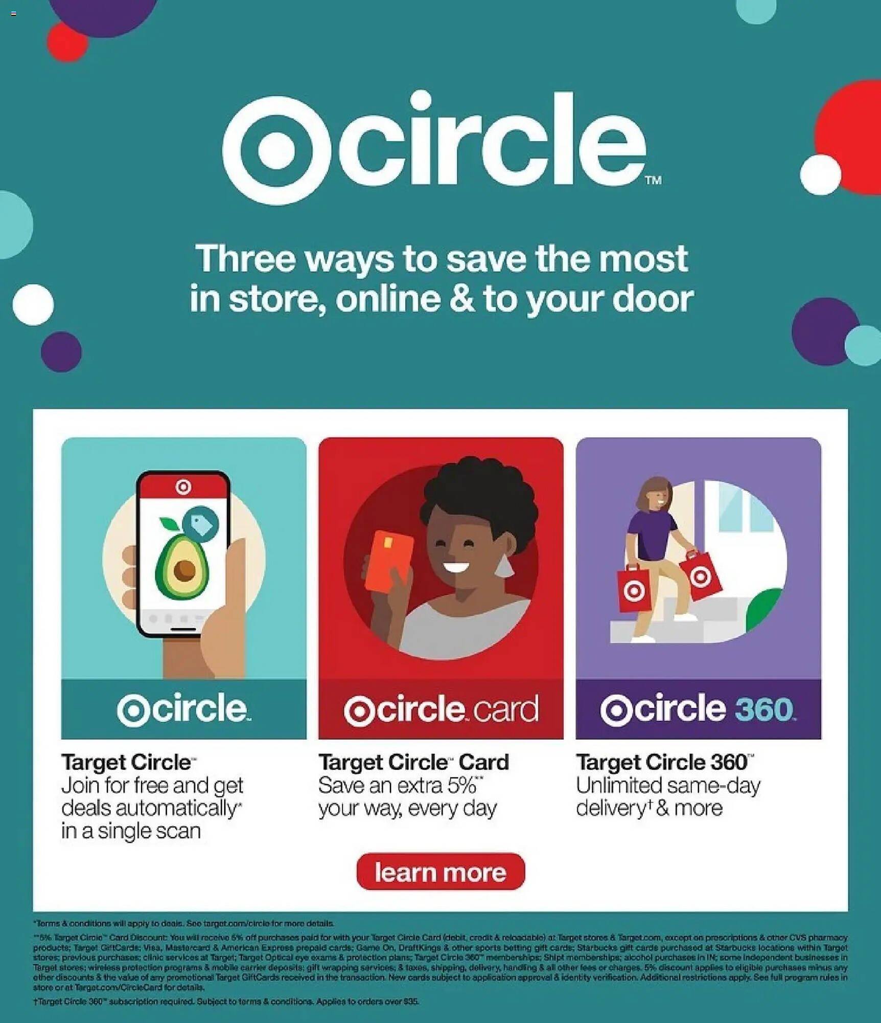 Target weekly ad