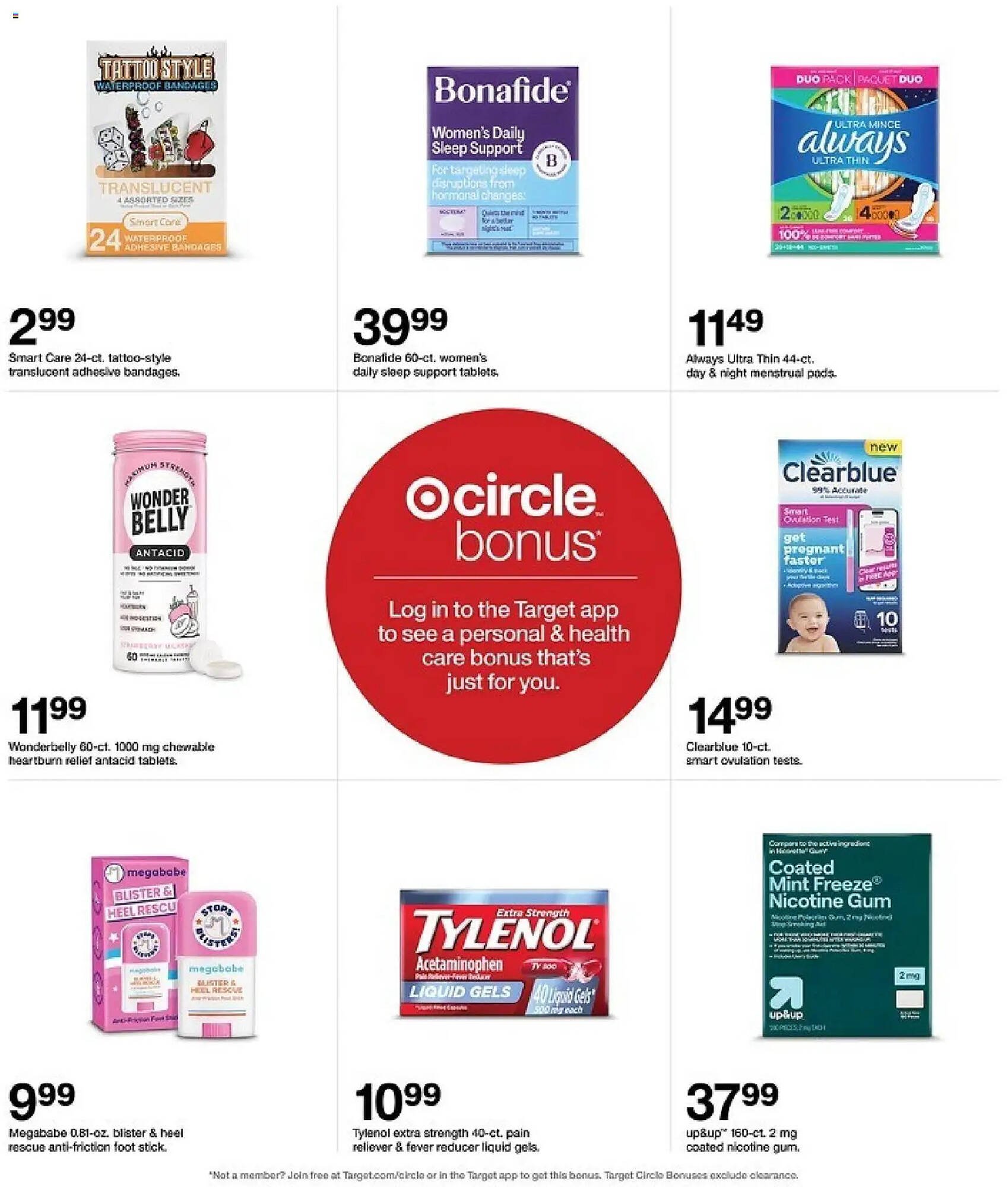 Target weekly ad