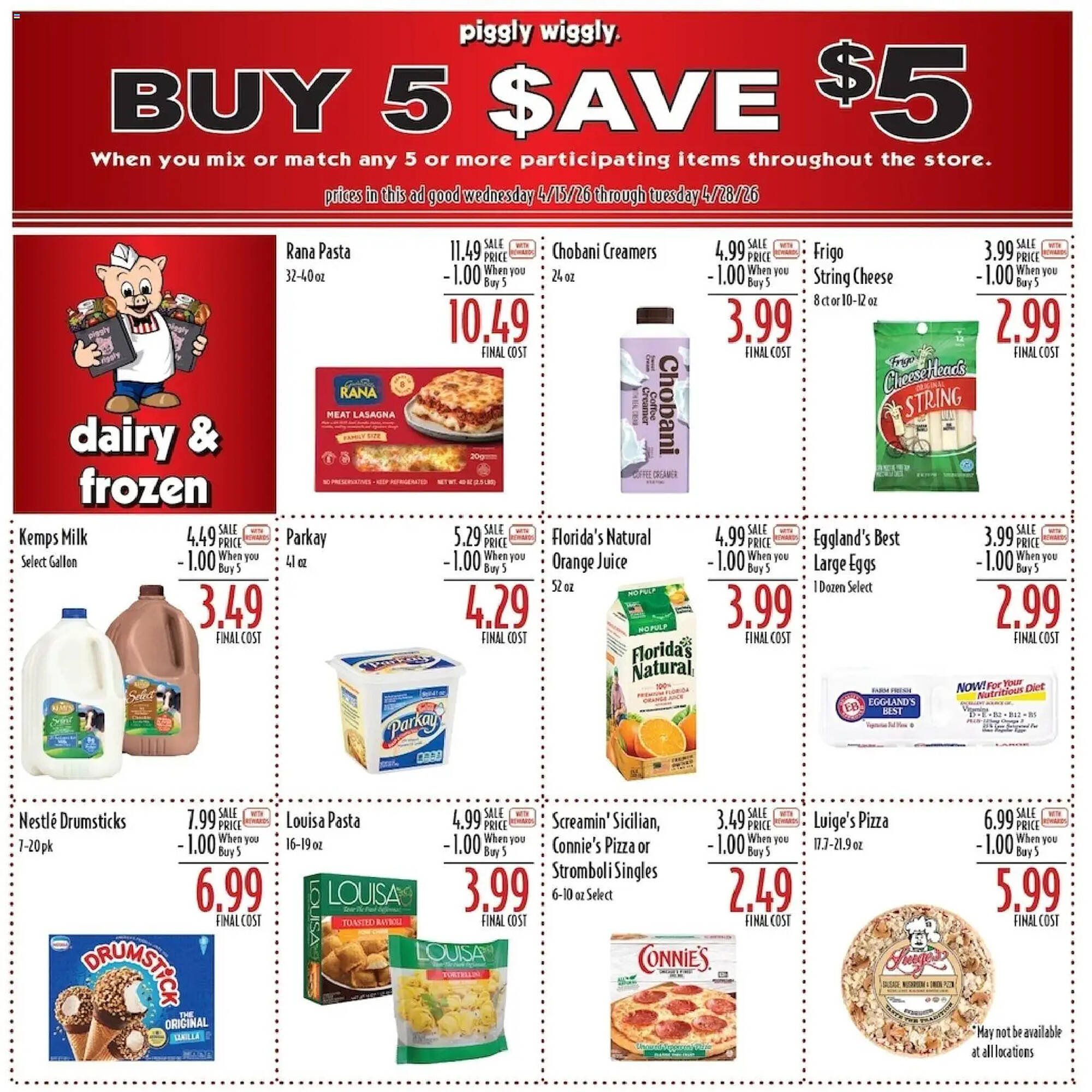 Piggly Wiggly weekly ad