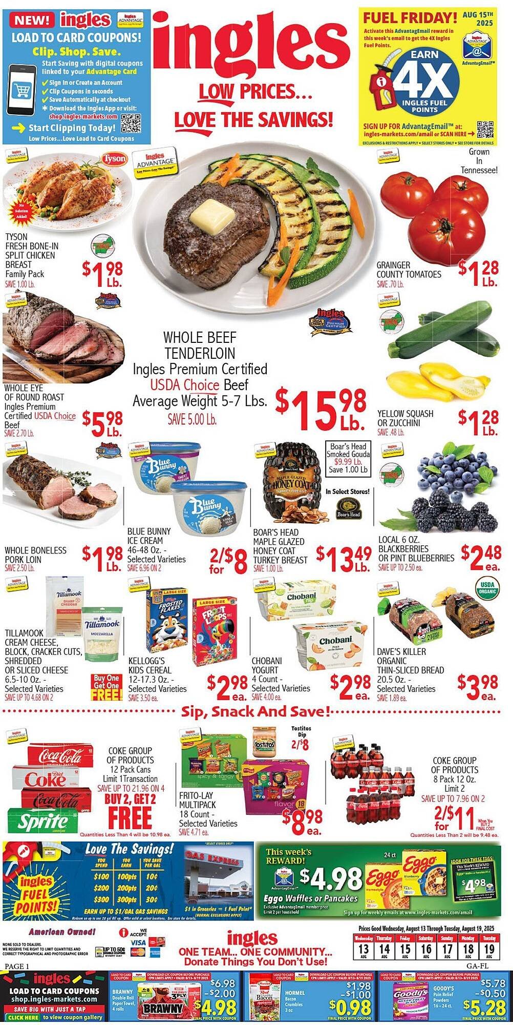 Ingles Markets Weekly Ad (2025-08-13 - 2025-08-19) | 1