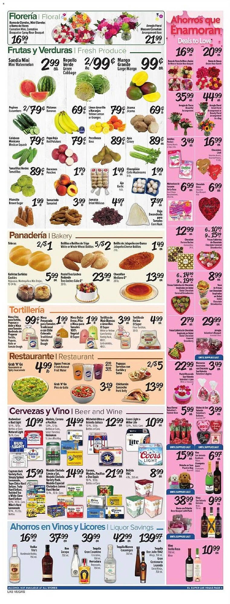 El Super weekly ad