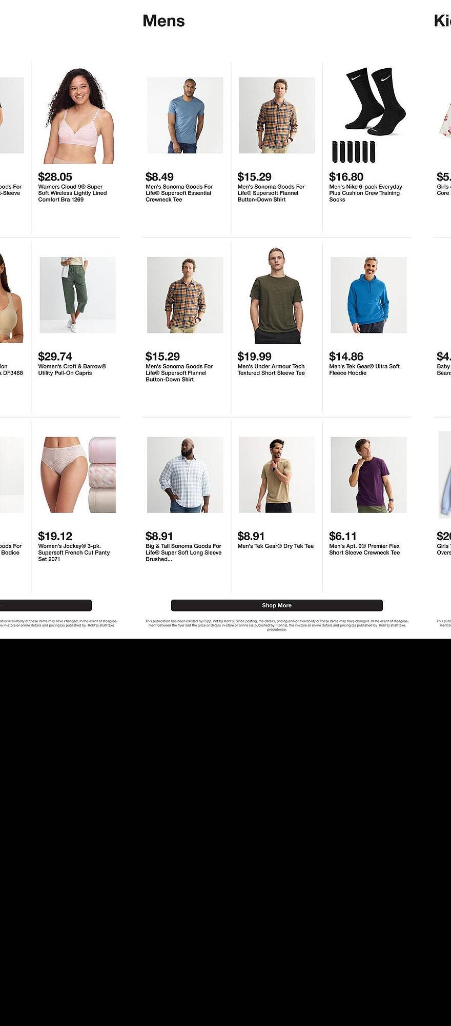 Kohl's weekly ad