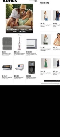 Kohl's weekly ad