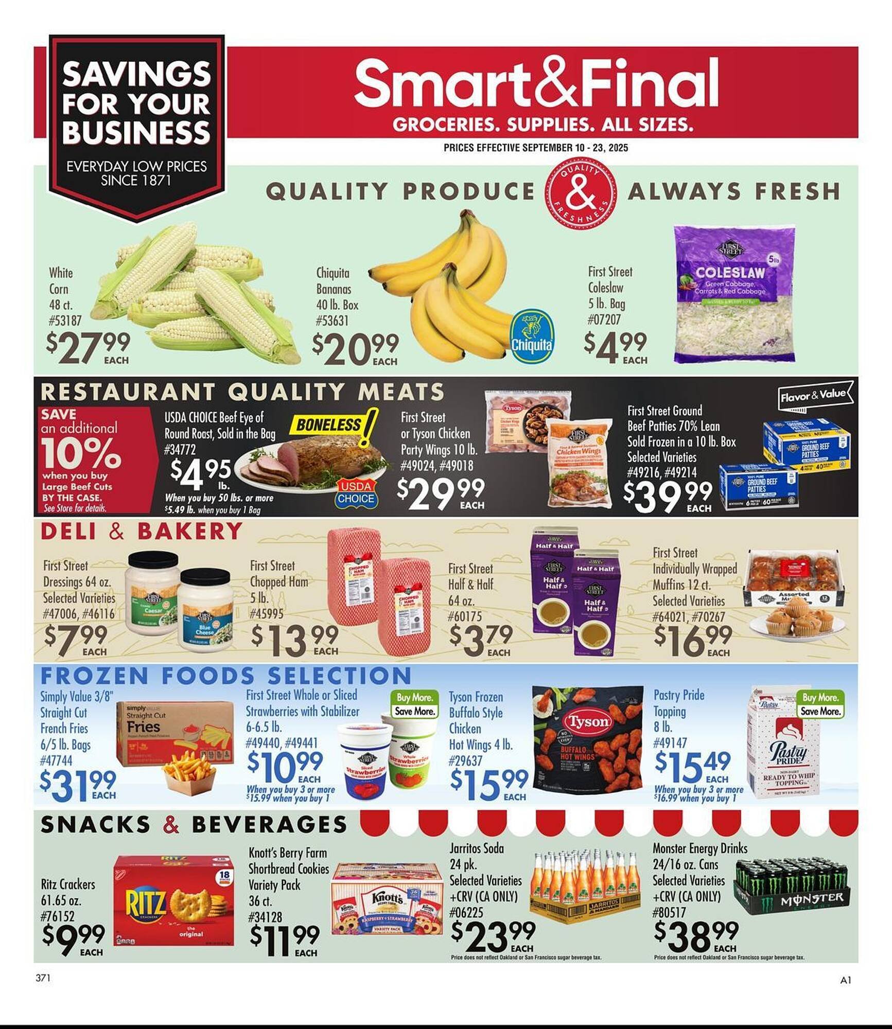 Smart &amp; Final weekly ad (2025-09-10 - 2025-09-23) | 1