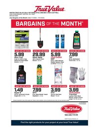 True Value Weekly Ad (2025-07-01 - 2025-07-31)