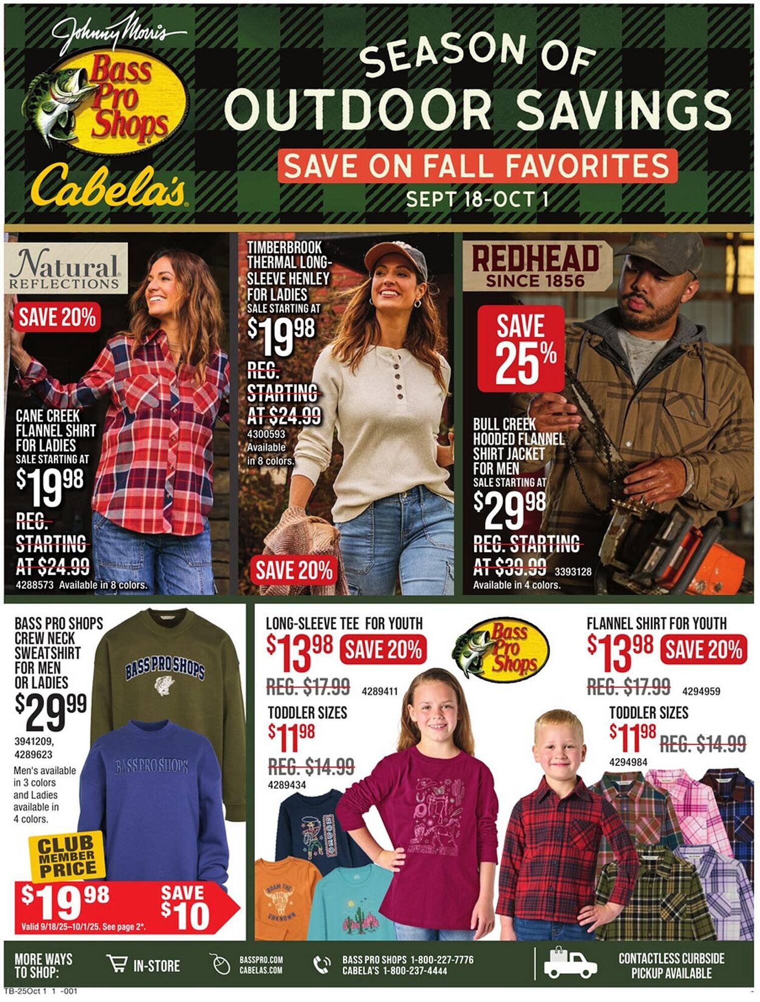 Bass Pro weekly ad (2025-09-18 - 2025-10-01) | 1