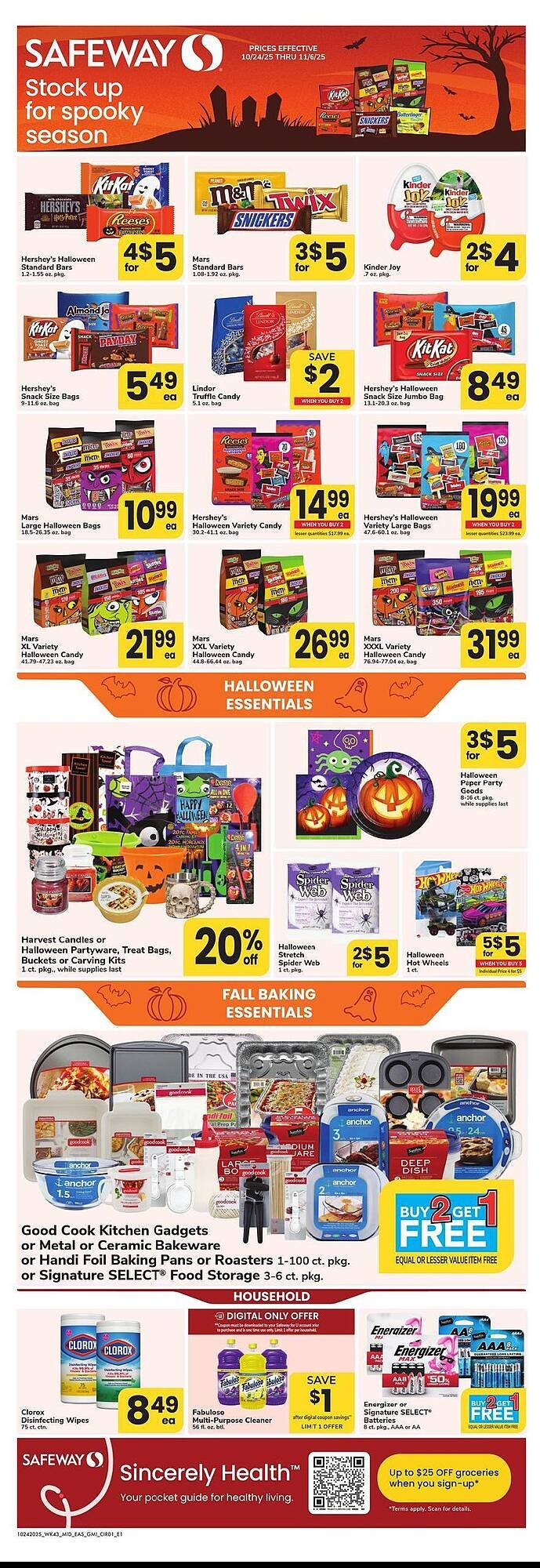 Safeway weekly ad (2025-10-24 - 2025-11-06) | 1