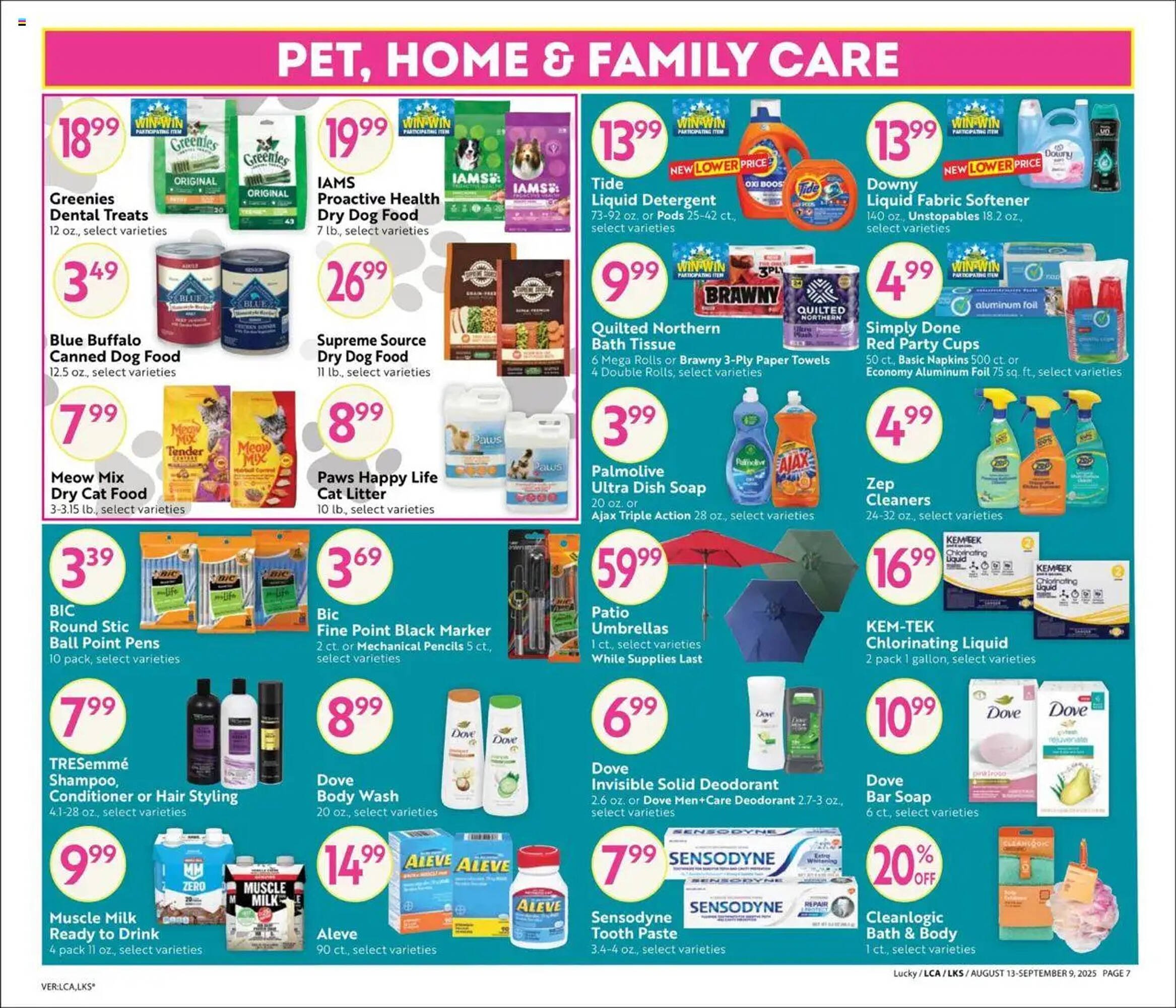 Lucky Supermarkets Weekly Ad (2025-08-13 - 2025-11-04) | 7