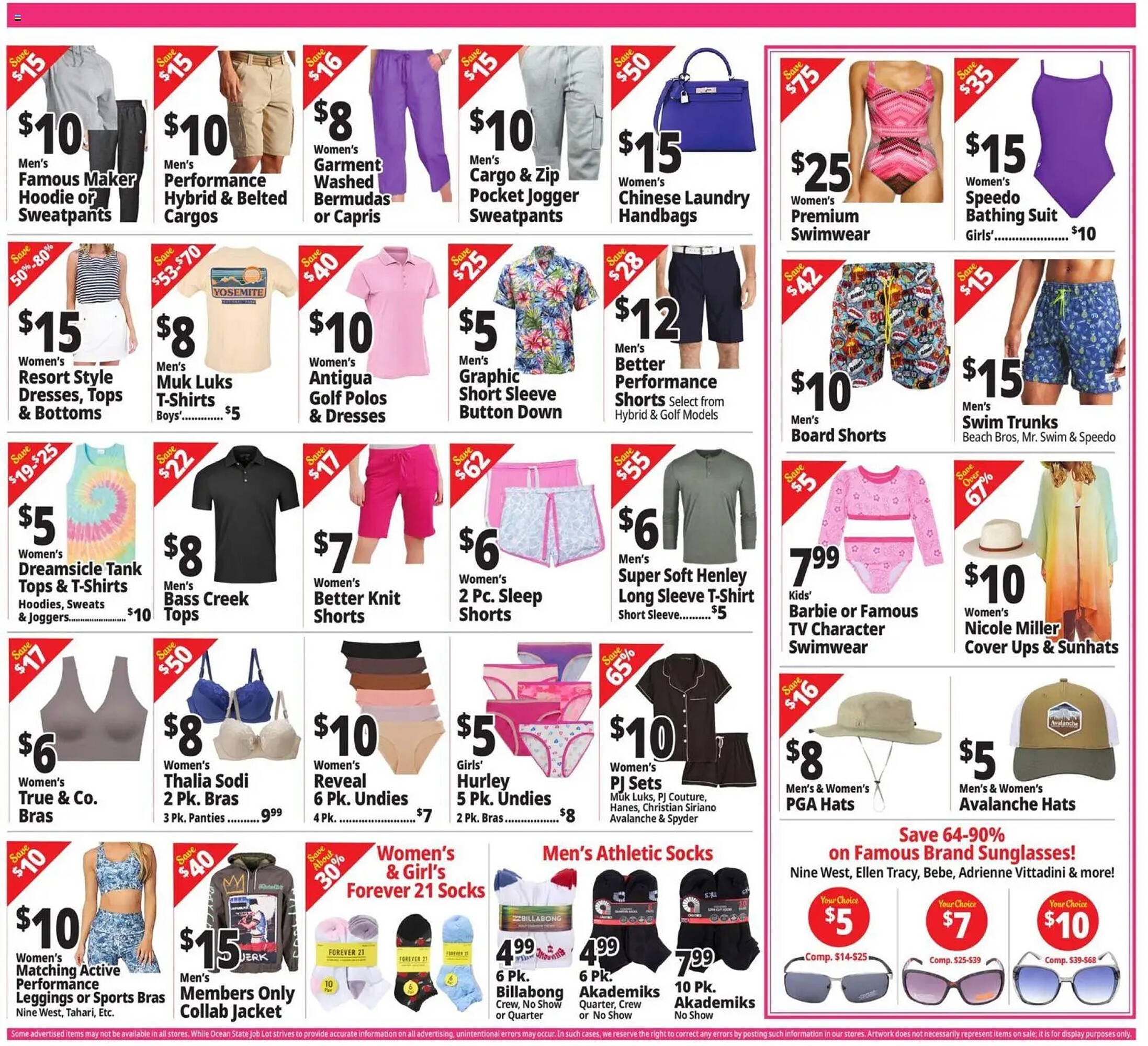 Ocean State Job Lot flyer