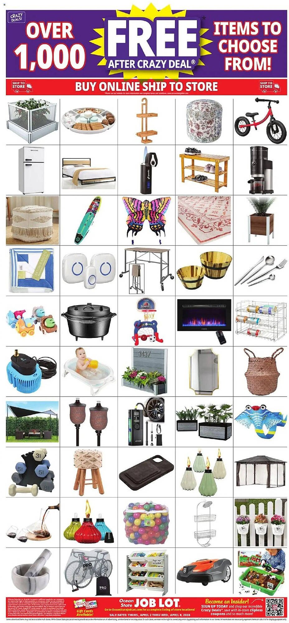 Ocean State Job Lot flyer