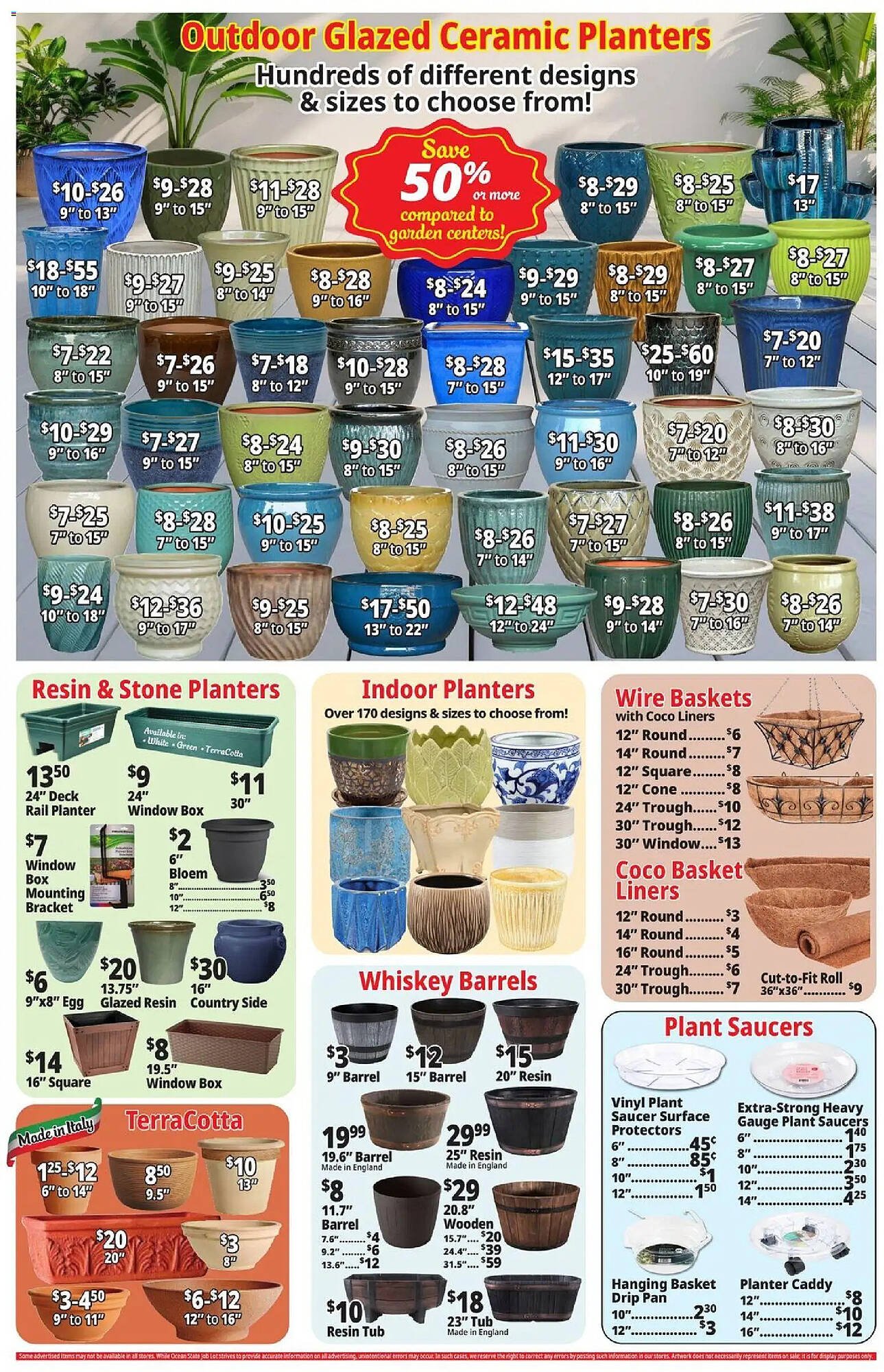 Ocean State Job Lot flyer