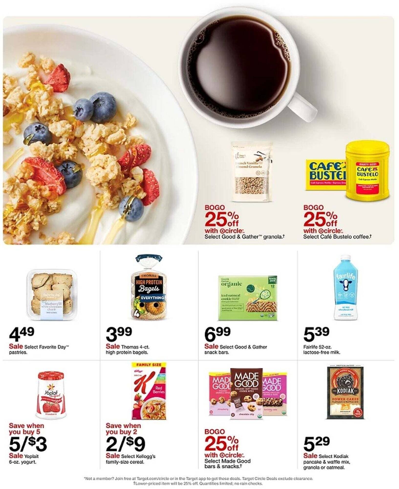 Target weekly ad