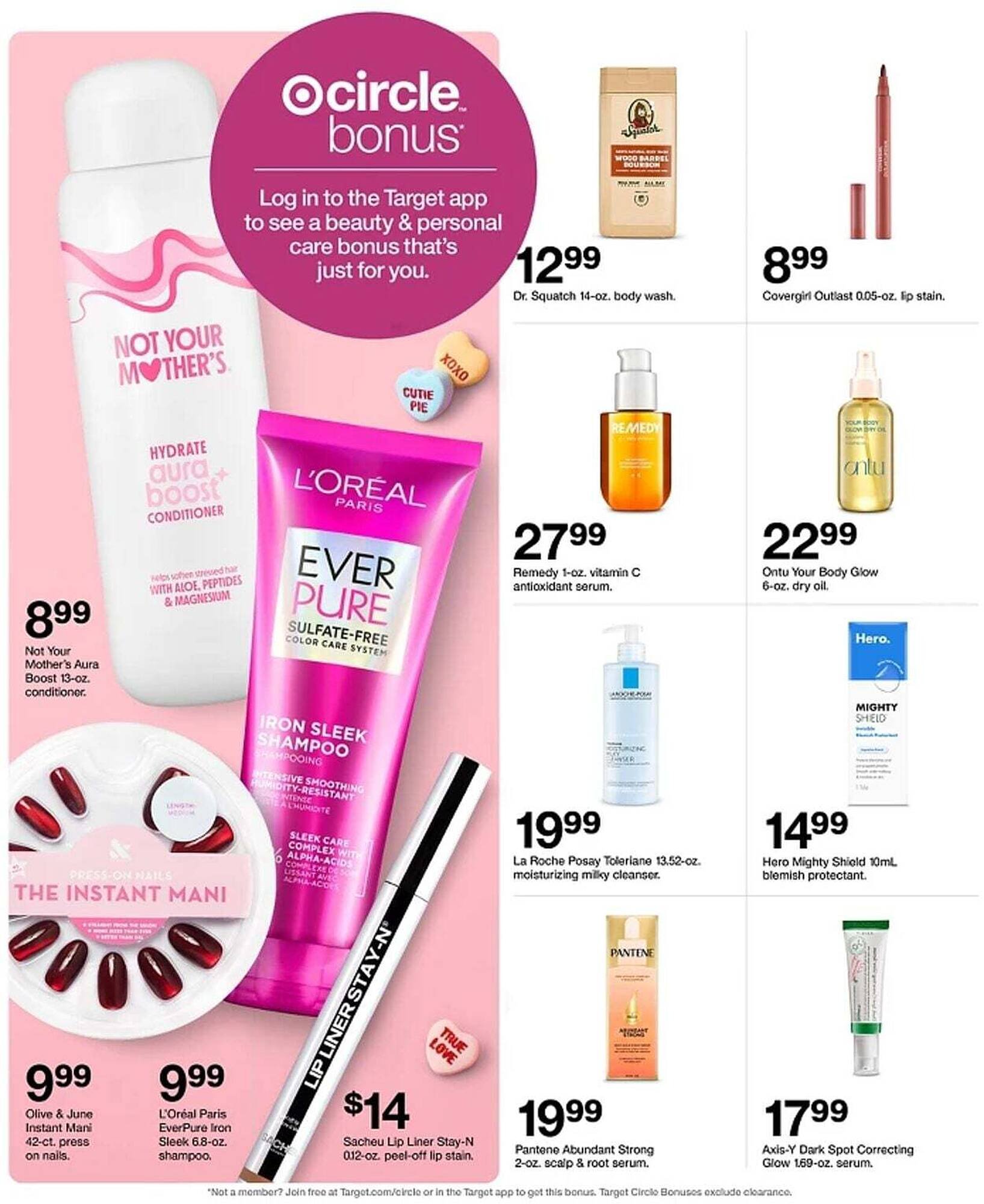 Target weekly ad