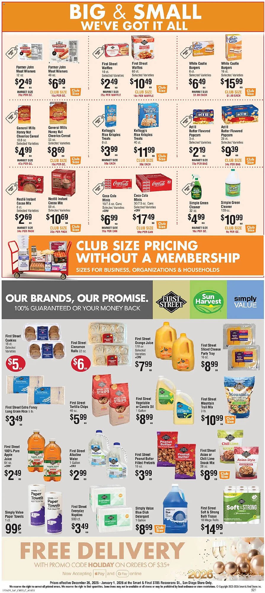 Smart &amp; Final weekly ad