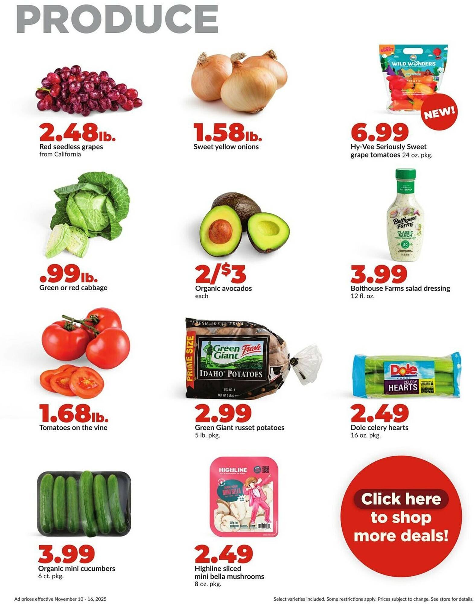 Hy-Vee weekly ad (2025-11-10 - 2025-11-16) | 16