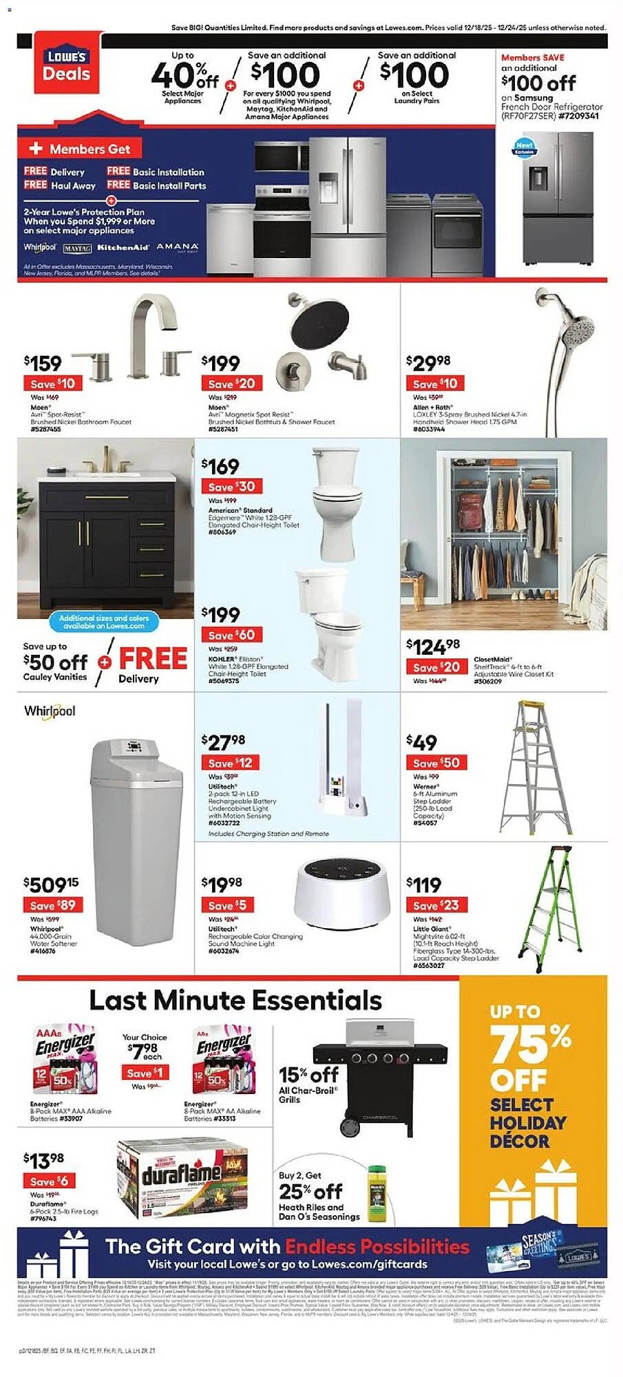 Lowe's weekly ad