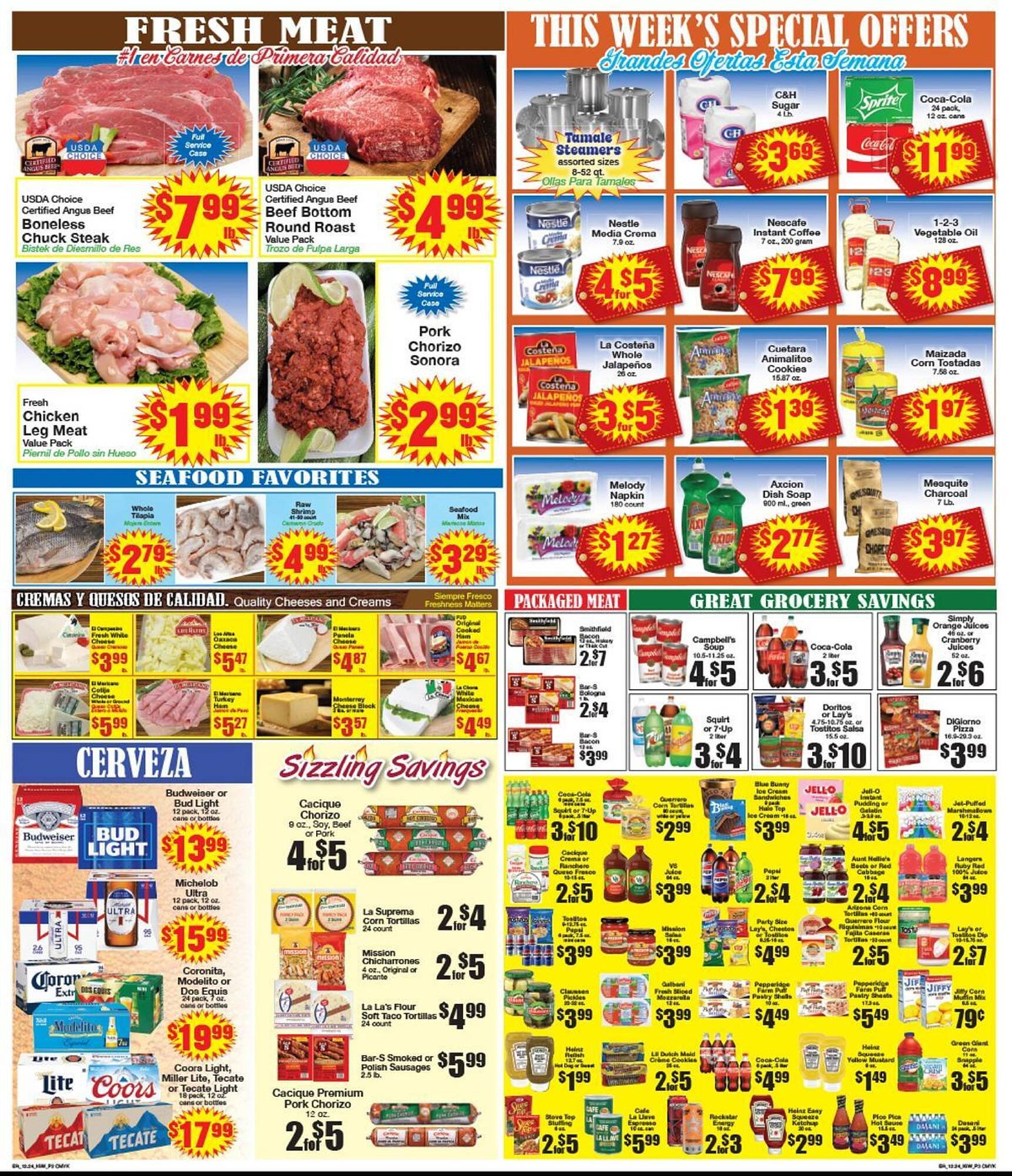 Supermercado El Rancho weekly ad